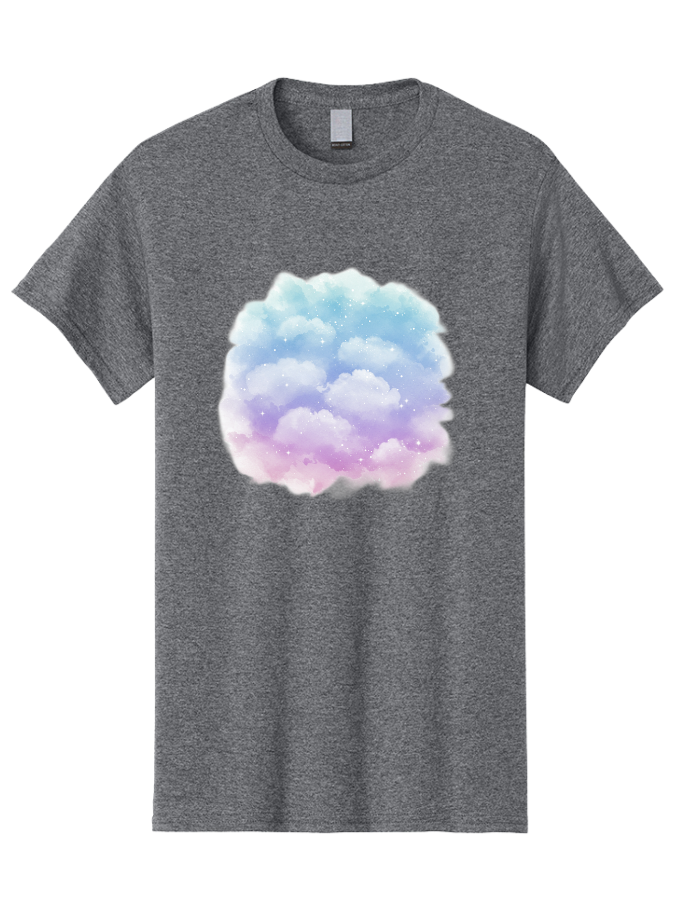 Clouds-1 Men'S Graphic Tee, 100% Cotton, Comfortable Casual Summer Wear, Machine Washable, Vintage Camera, Old Camera, Antique Camera, Black Camera, Classic Photography, Photography Equipment, Nostalgic Device, Film Camera, Camera Art Baj410