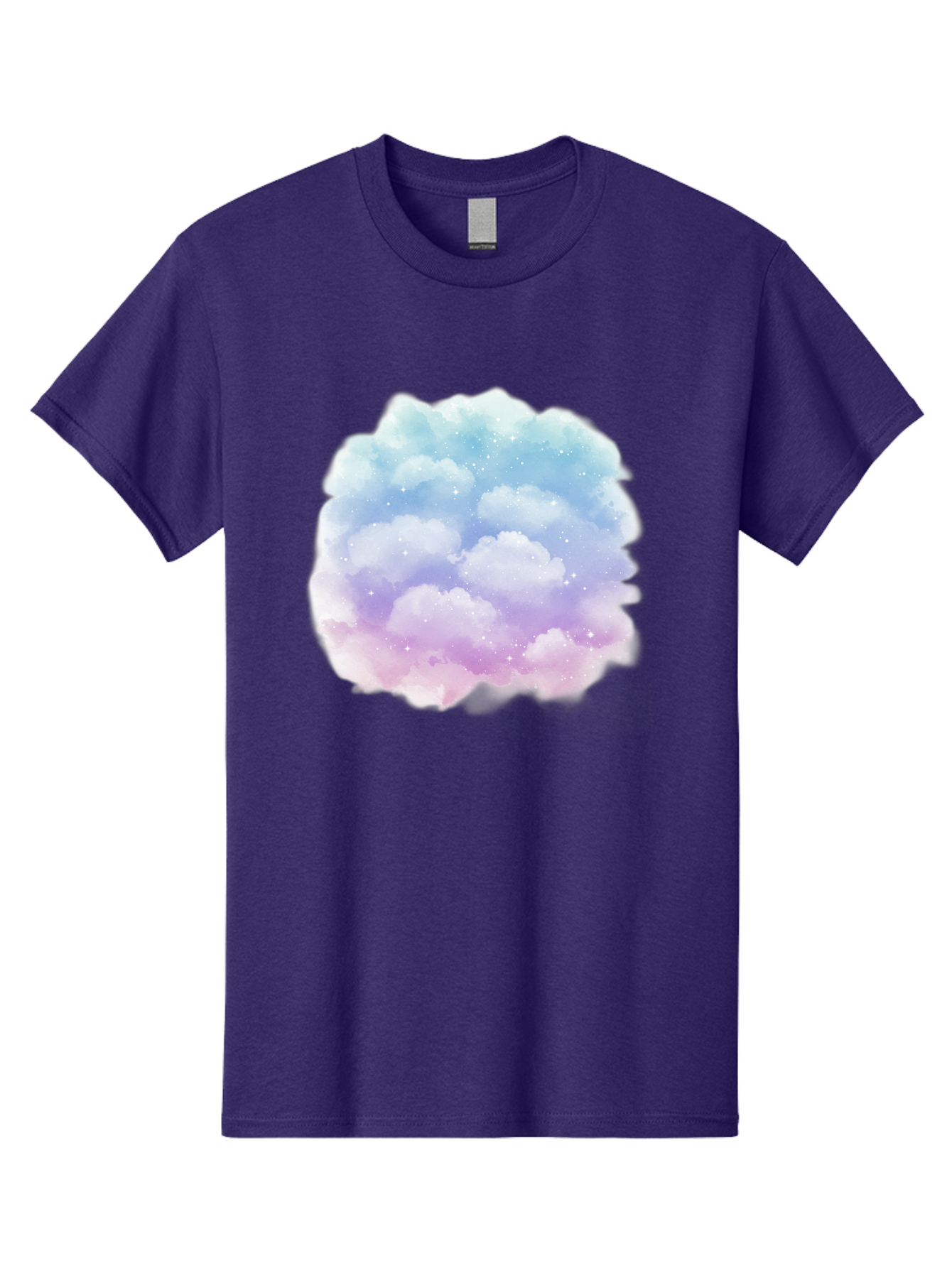 Clouds-1 Men'S Graphic Tee, 100% Cotton, Comfortable Casual Summer Wear, Machine Washable, Vintage Camera, Old Camera, Antique Camera, Black Camera, Classic Photography, Photography Equipment, Nostalgic Device, Film Camera, Camera Art Baj410