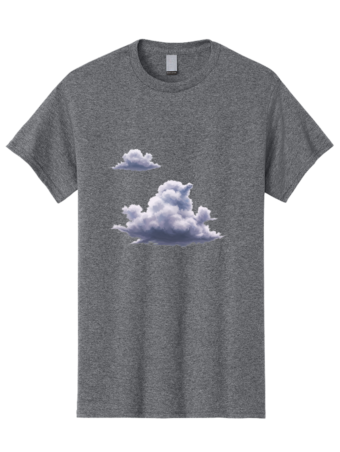 Clouds Men'S Graphic Tee, 100% Cotton, Comfortable Casual Summer Wear, Machine Washable, Vintage Camera, Old Camera, Antique Camera, Black Camera, Classic Photography, Photography Equipment, Nostalgic Device, Film Camera, Camera Art Baj411