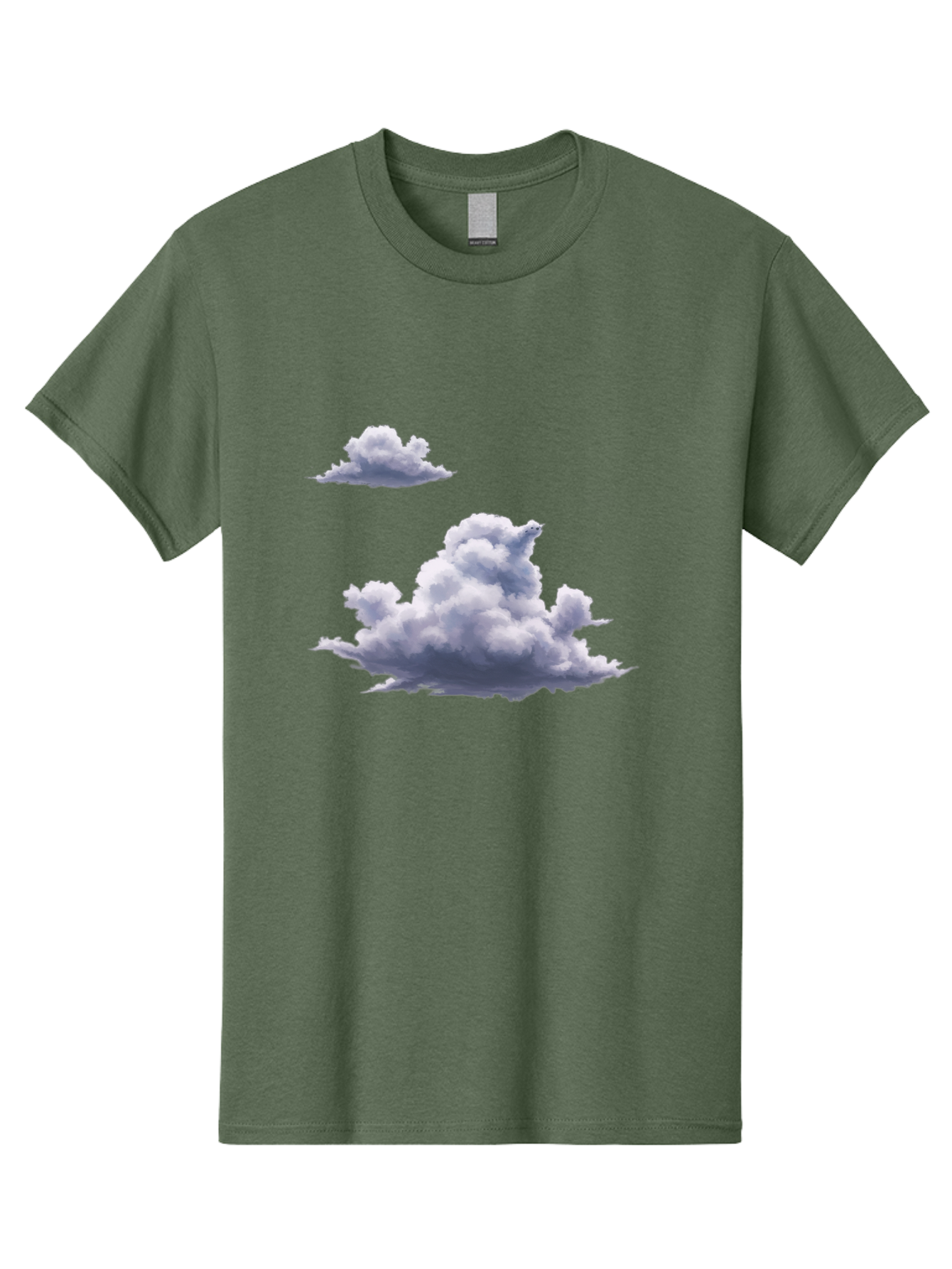 Clouds Men'S Graphic Tee, 100% Cotton, Comfortable Casual Summer Wear, Machine Washable, Vintage Camera, Old Camera, Antique Camera, Black Camera, Classic Photography, Photography Equipment, Nostalgic Device, Film Camera, Camera Art Baj411