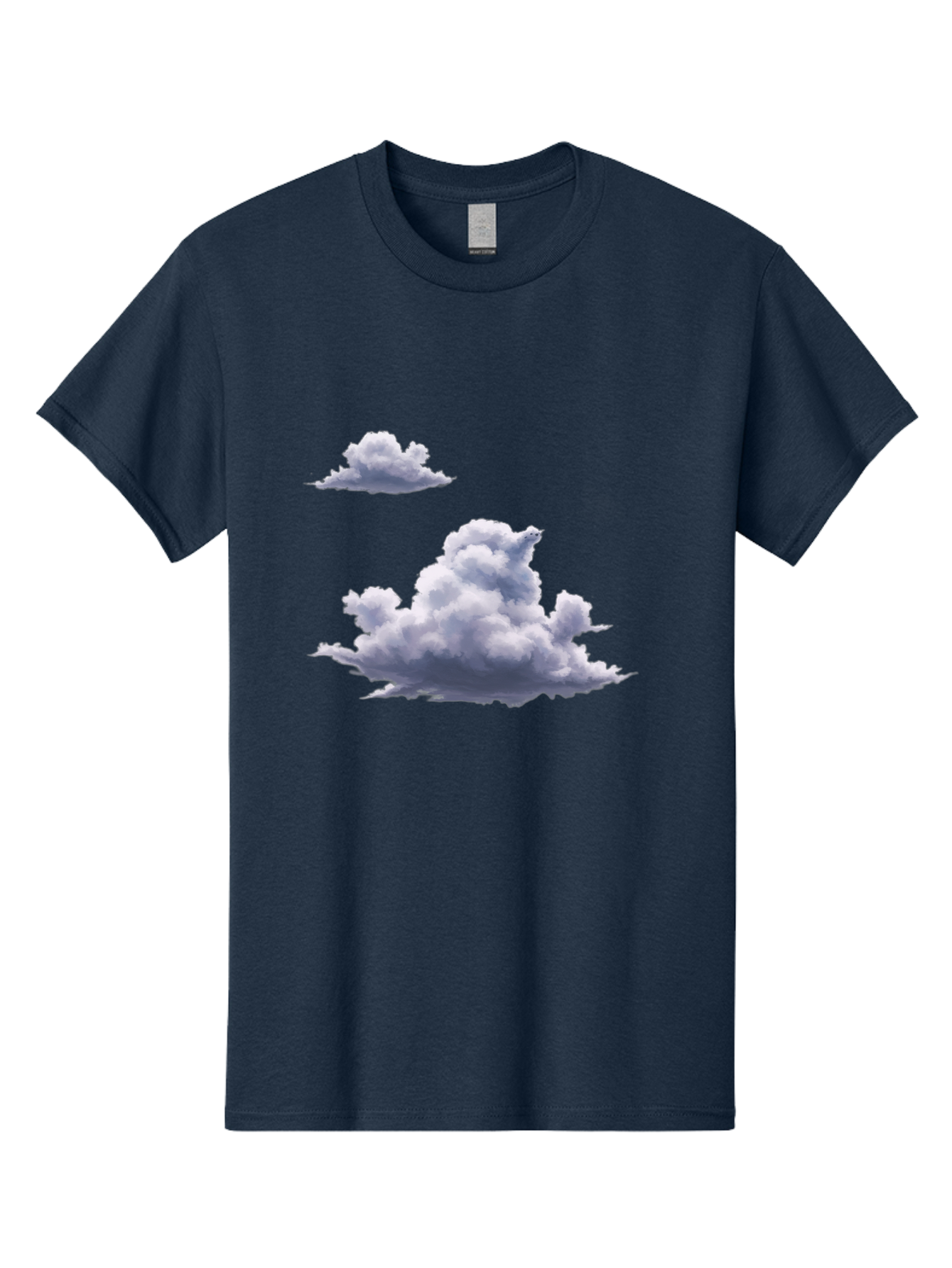Clouds Men'S Graphic Tee, 100% Cotton, Comfortable Casual Summer Wear, Machine Washable, Vintage Camera, Old Camera, Antique Camera, Black Camera, Classic Photography, Photography Equipment, Nostalgic Device, Film Camera, Camera Art Baj411