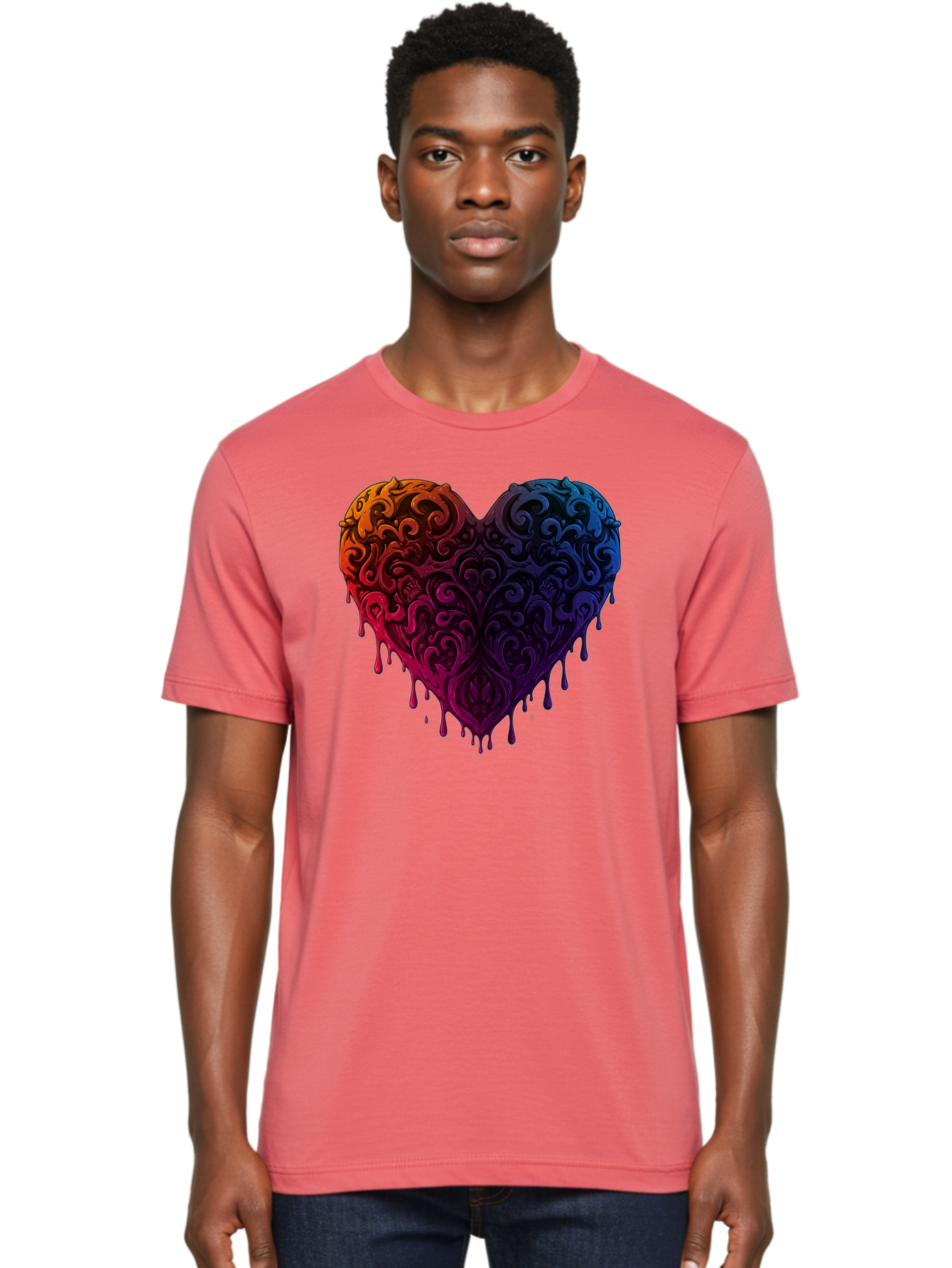 Colorful-Heart Men'S Graphic Tee, 100% Cotton, Comfortable Casual Summer Wear, Machine Washable, Vintage Camera, Old Camera, Antique Camera, Black Camera, Classic Photography, Photography Equipment, Nostalgic Device, Film Camera, Camera Art Baj412
