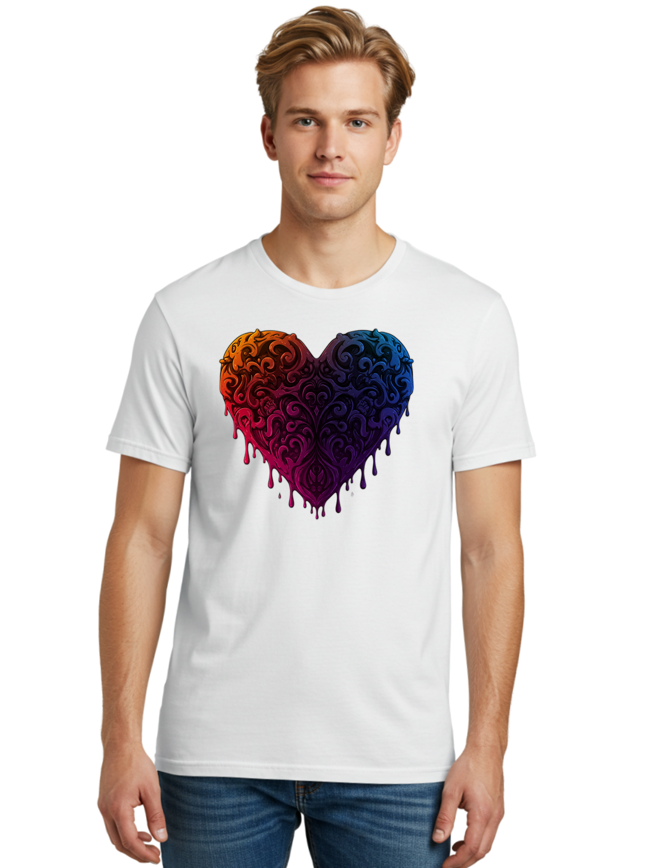 Colorful-Heart Men'S Graphic Tee, 100% Cotton, Comfortable Casual Summer Wear, Machine Washable, Vintage Camera, Old Camera, Antique Camera, Black Camera, Classic Photography, Photography Equipment, Nostalgic Device, Film Camera, Camera Art Baj412