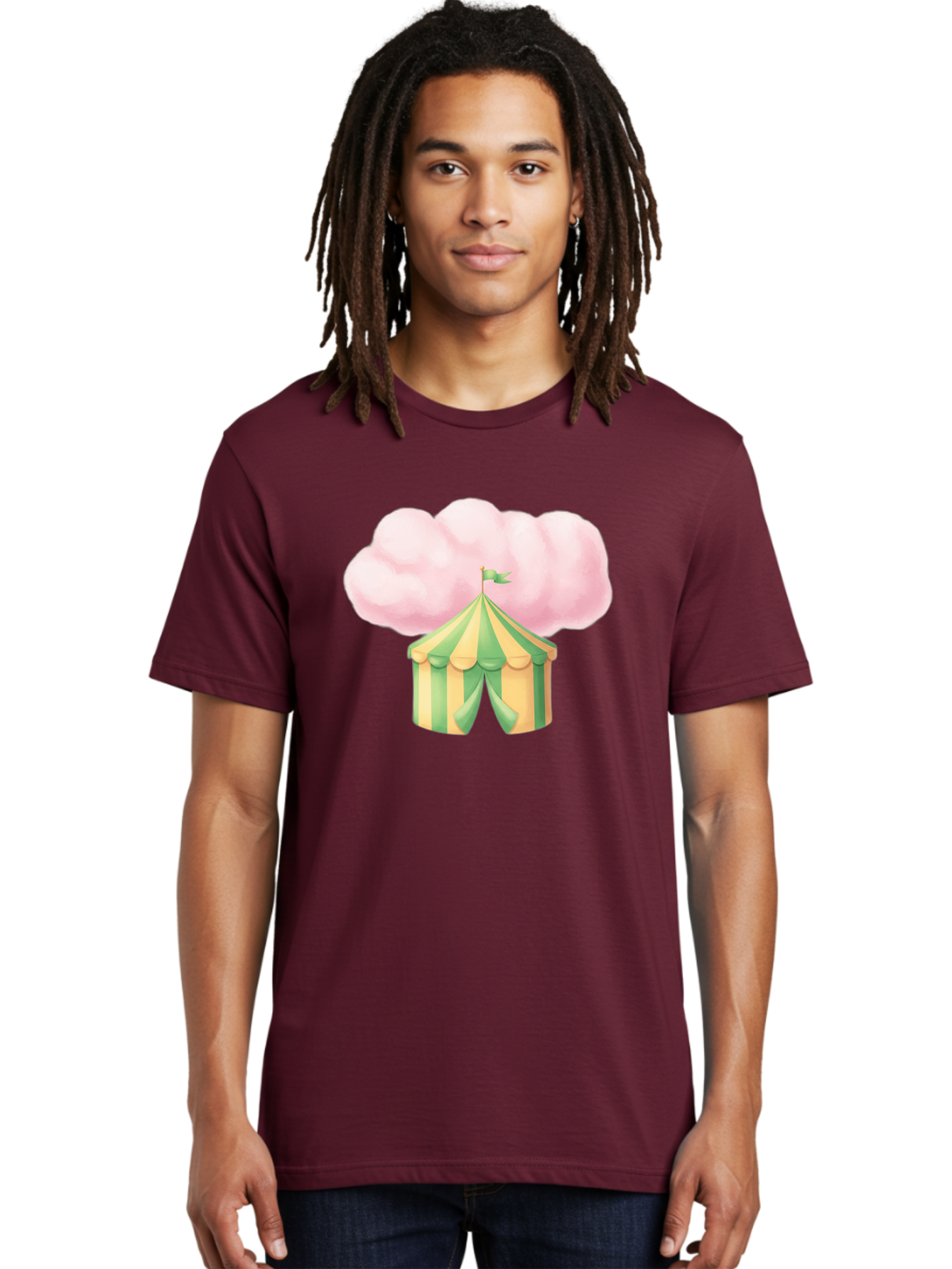 Cotton-Candy-Tent Men'S Graphic Tee, 100% Cotton, Comfortable Casual Summer Wear, Machine Washable, Vintage Camera, Old Camera, Antique Camera, Black Camera, Classic Photography, Photography Equipment, Nostalgic Device, Film Camera, Camera Art Baj416