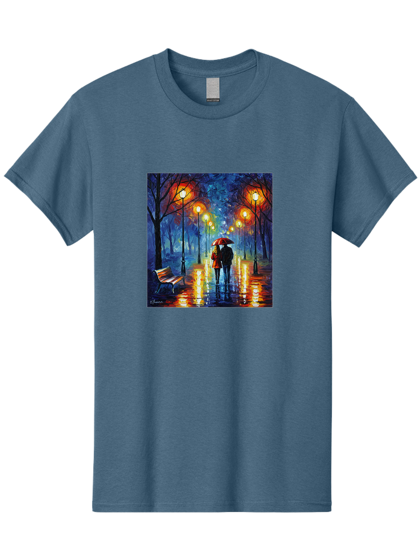 Couple-Under-Umbrella Men'S Graphic Tee, 100% Cotton, Comfortable Casual Summer Wear, Machine Washable, Vintage Camera, Old Camera, Antique Camera, Black Camera, Classic Photography, Photography Equipment, Nostalgic Device, Film Camera, Baj418