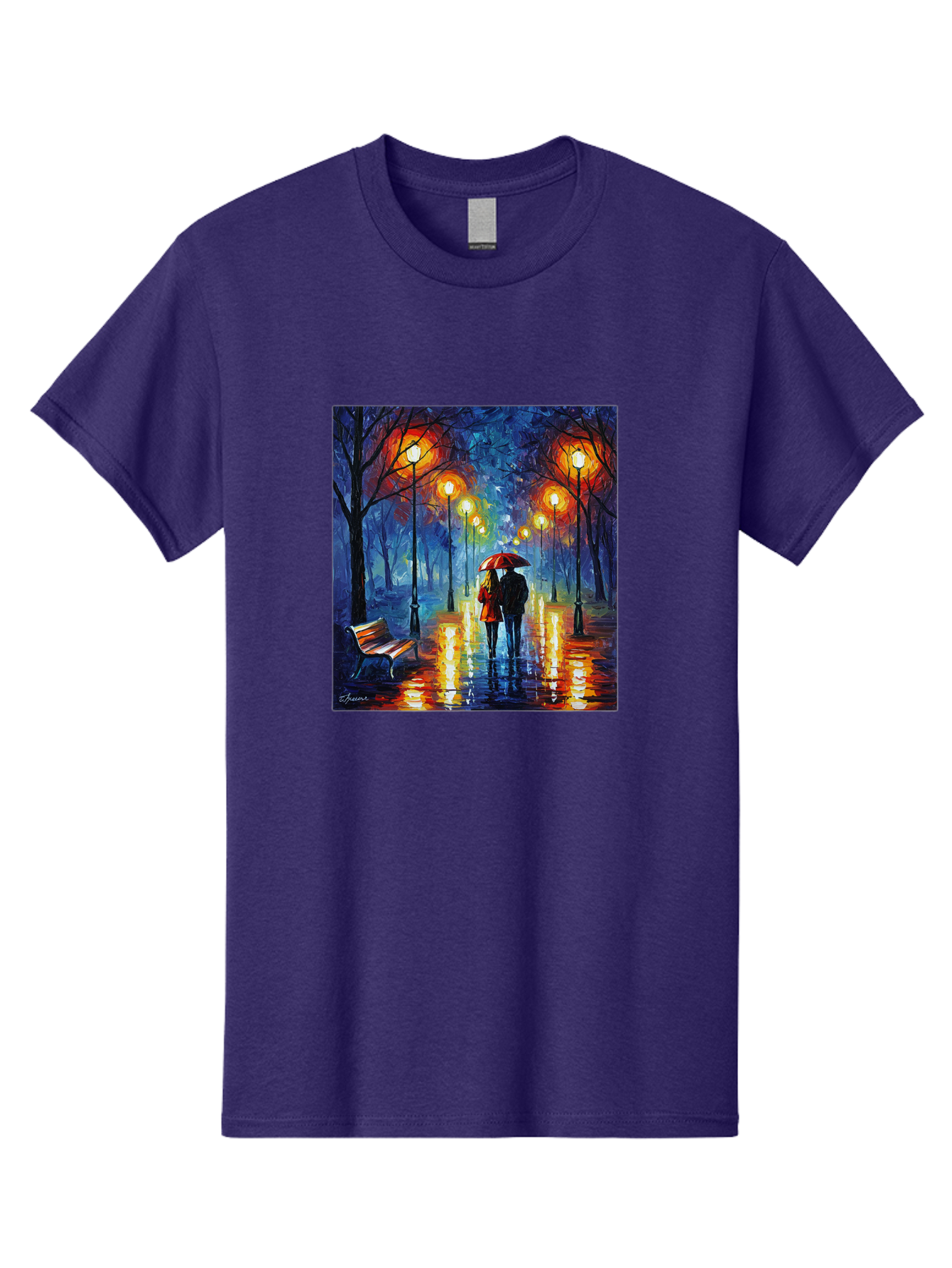 Couple-Under-Umbrella Men'S Graphic Tee, 100% Cotton, Comfortable Casual Summer Wear, Machine Washable, Vintage Camera, Old Camera, Antique Camera, Black Camera, Classic Photography, Photography Equipment, Nostalgic Device, Film Camera, Baj418