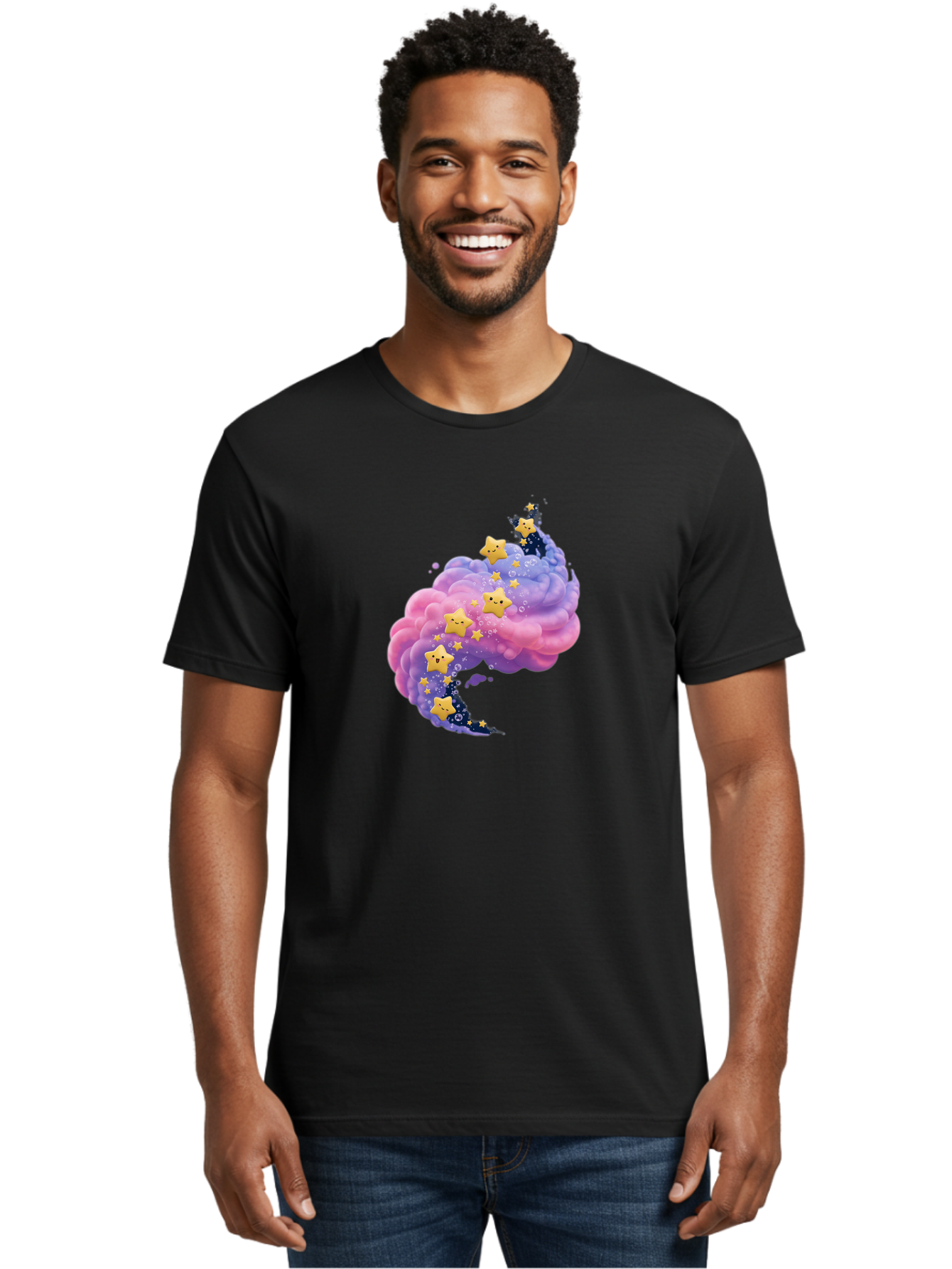 Crescent-Moon-Cloud Men'S Graphic Tee, 100% Cotton, Comfortable Casual Summer Wear, Machine Washable, Vintage Camera, Old Camera, Antique Camera, Black Camera, Classic Photography, Photography Equipment, Nostalgic Device, Film Camera, Baj420