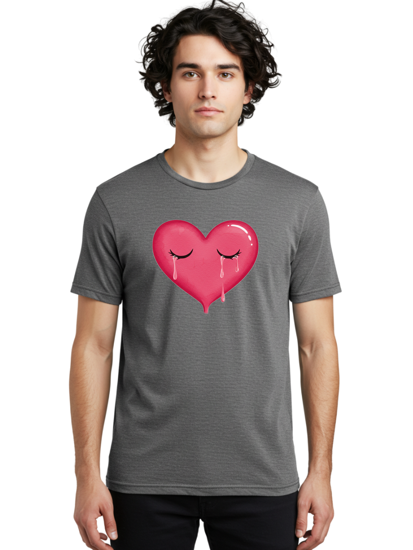 Crying-Heart Men'S Graphic Tee, 100% Cotton, Comfortable Casual Summer Wear, Machine Washable, Vintage Camera, Old Camera, Antique Camera, Black Camera, Classic Photography, Photography Equipment, Nostalgic Device, Film Camera, Camera Art Baj421