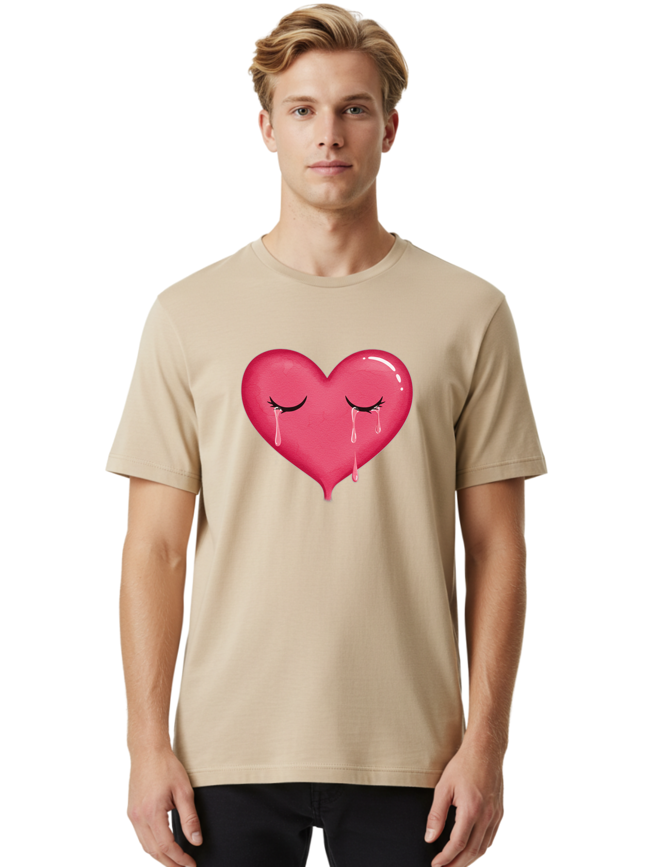 Crying-Heart Men'S Graphic Tee, 100% Cotton, Comfortable Casual Summer Wear, Machine Washable, Vintage Camera, Old Camera, Antique Camera, Black Camera, Classic Photography, Photography Equipment, Nostalgic Device, Film Camera, Camera Art Baj421