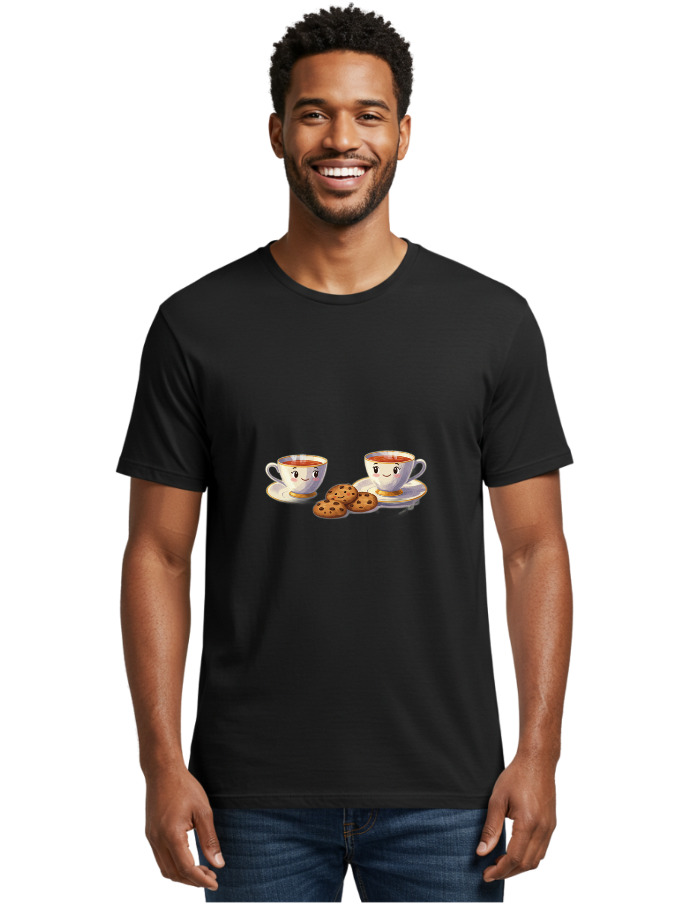 Cups-And-Cookies Men'S Graphic Tee, 100% Cotton, Comfortable Casual Summer Wear, Machine Washable, Vintage Camera, Old Camera, Antique Camera, Black Camera, Classic Photography, Photography Equipment, Nostalgic Device, Film Camera, Camera Art Baj424