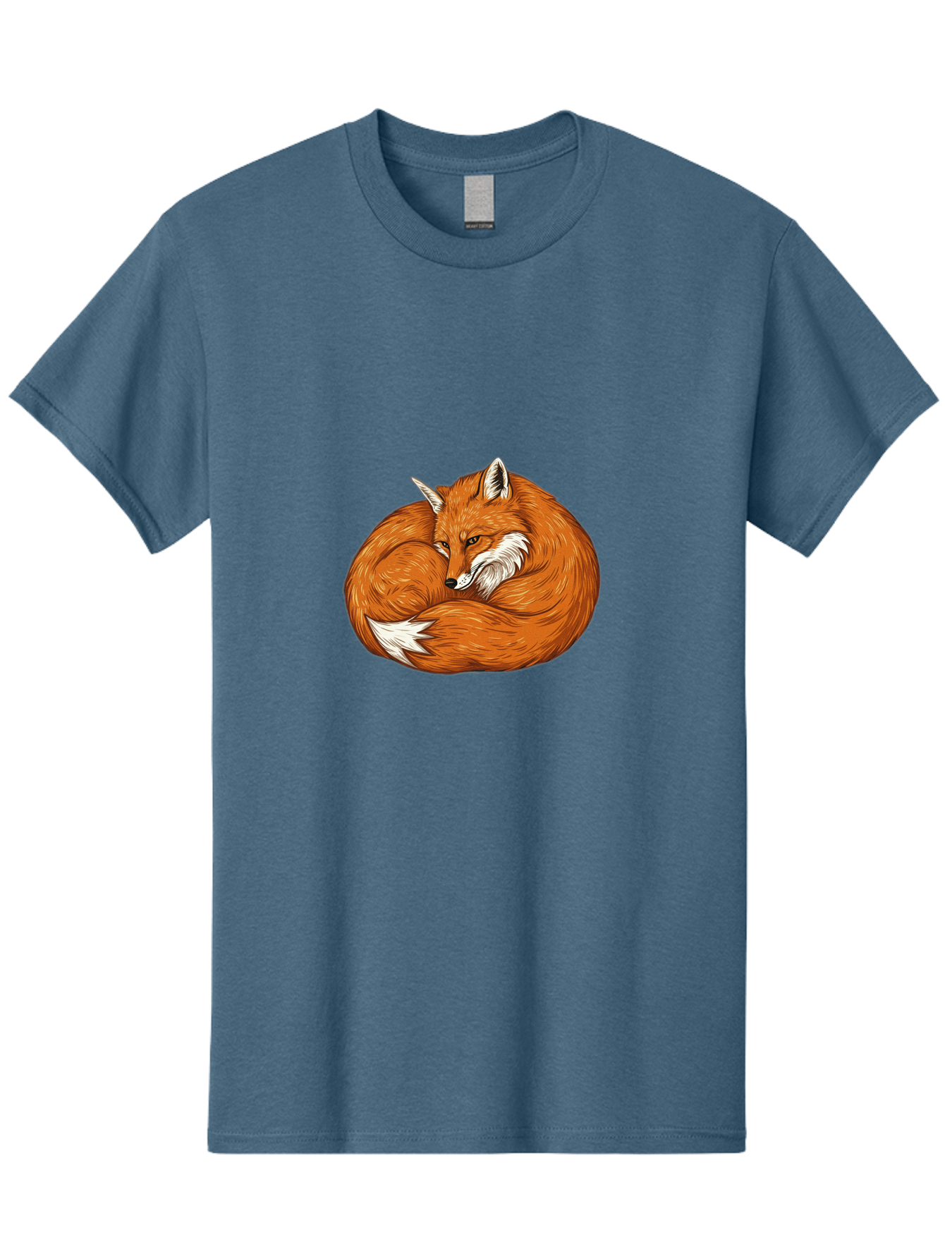Curled-Fox-1 Men'S Graphic Tee, 100% Cotton, Comfortable Casual Summer Wear, Machine Washable, Vintage Camera, Old Camera, Antique Camera, Black Camera, Classic Photography, Photography Equipment, Nostalgic Device, Film Camera, Camera Art Baj425