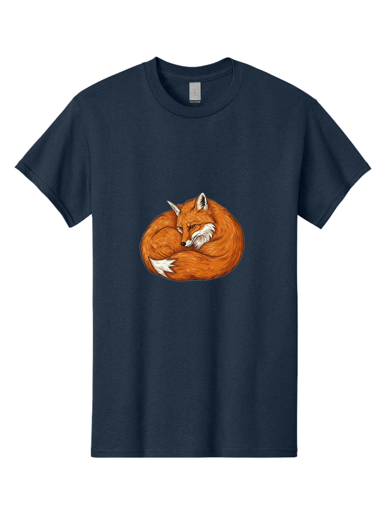 Curled-Fox-1 Men'S Graphic Tee, 100% Cotton, Comfortable Casual Summer Wear, Machine Washable, Vintage Camera, Old Camera, Antique Camera, Black Camera, Classic Photography, Photography Equipment, Nostalgic Device, Film Camera, Camera Art Baj425