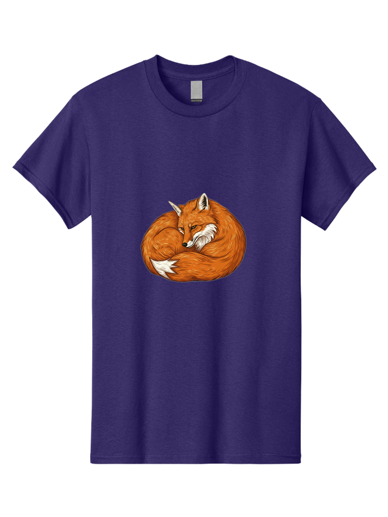 Curled-Fox-1 Men'S Graphic Tee, 100% Cotton, Comfortable Casual Summer Wear, Machine Washable, Vintage Camera, Old Camera, Antique Camera, Black Camera, Classic Photography, Photography Equipment, Nostalgic Device, Film Camera, Camera Art Baj425