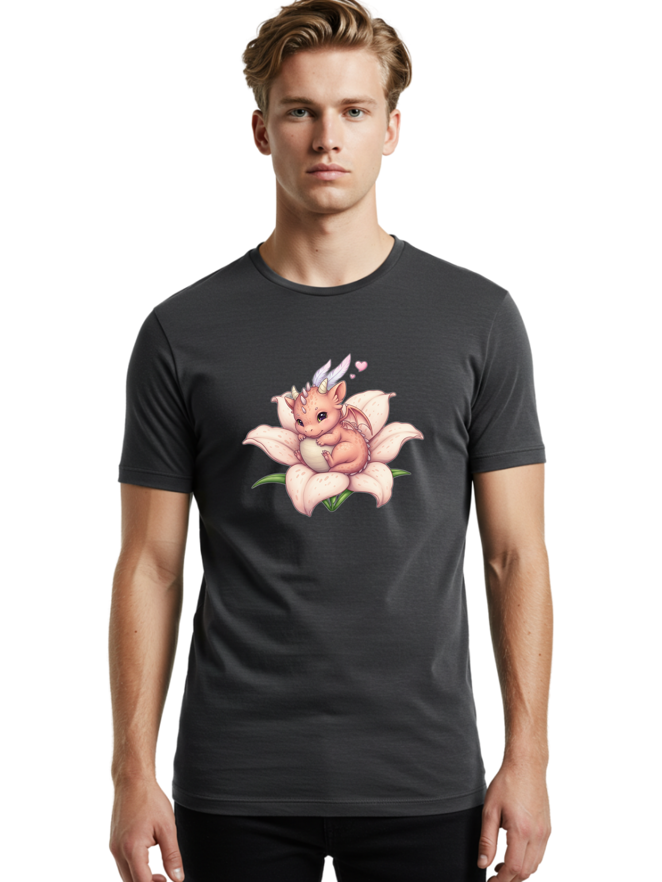 Cute-Dragon-On-Lily Men'S Graphic Tee, 100% Cotton, Comfortable Casual Summer Wear, Machine Washable, Vintage Camera, Old Camera, Antique Camera, Black Camera, Classic Photography, Photography Equipment, Nostalgic Device, Film Camera, Baj429