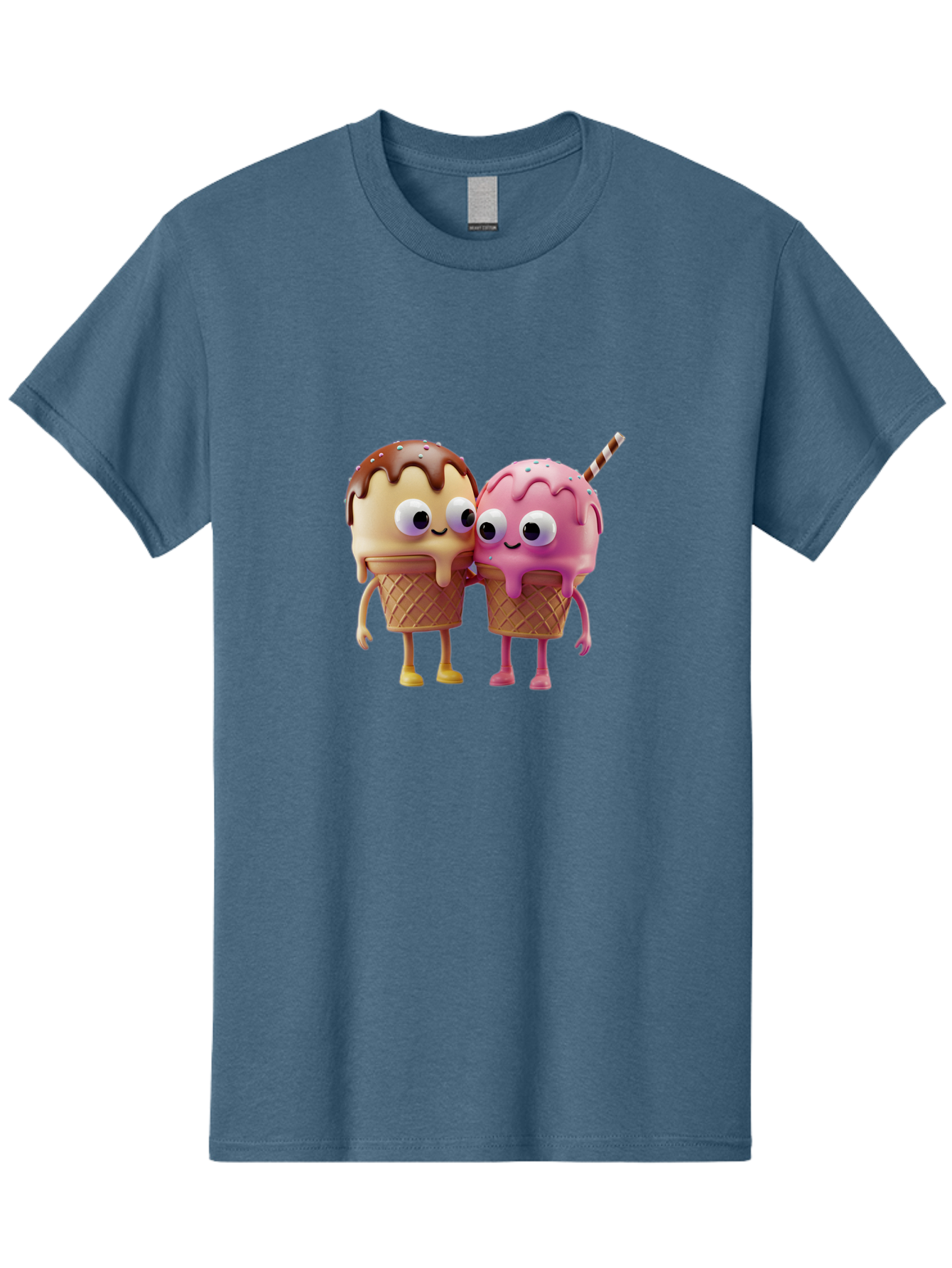 Cute-Ice-Cream-Cones Men'S Graphic Tee, 100% Cotton, Comfortable Casual Summer Wear, Machine Washable, Vintage Camera, Old Camera, Antique Camera, Black Camera, Classic Photography, Photography Equipment, Nostalgic Device, Film Camera, Baj431