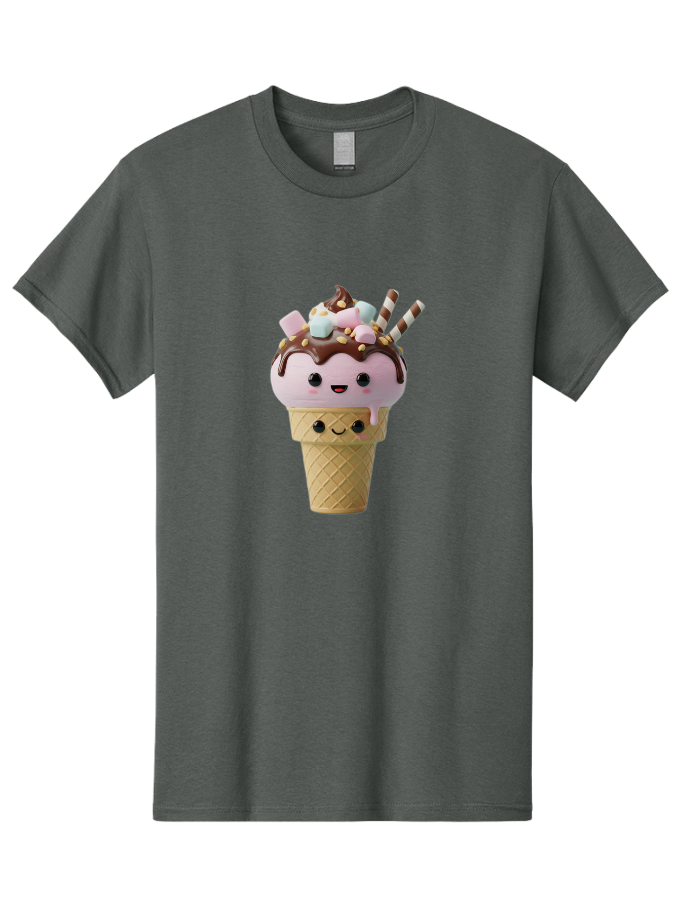 Cute-Ice-Cream Men'S Graphic Tee, 100% Cotton, Comfortable Casual Summer Wear, Machine Washable, Vintage Camera, Old Camera, Antique Camera, Black Camera, Classic Photography, Photography Equipment, Nostalgic Device, Film Camera, Camera Art Baj432