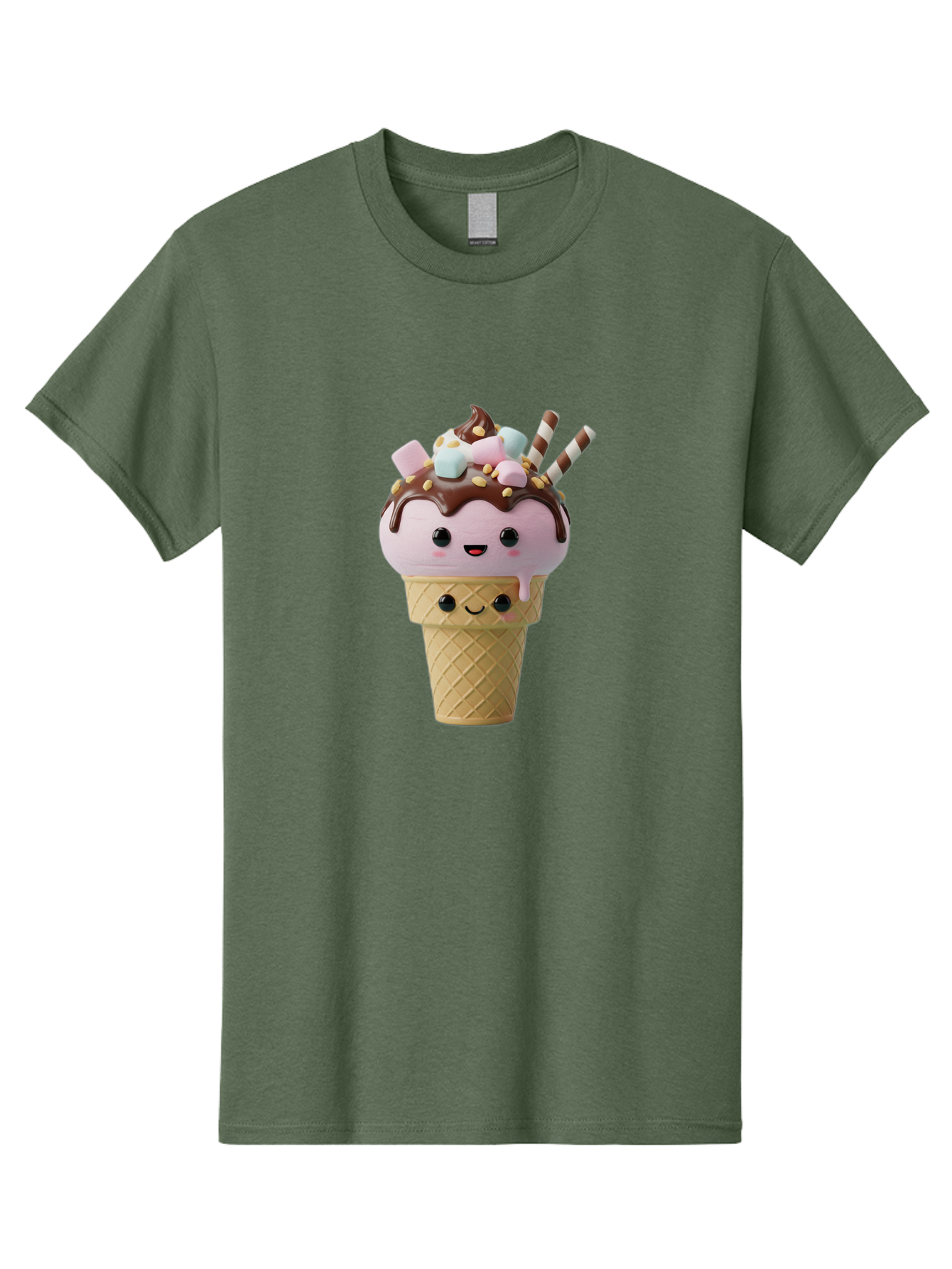 Cute-Ice-Cream Men'S Graphic Tee, 100% Cotton, Comfortable Casual Summer Wear, Machine Washable, Vintage Camera, Old Camera, Antique Camera, Black Camera, Classic Photography, Photography Equipment, Nostalgic Device, Film Camera, Camera Art Baj432