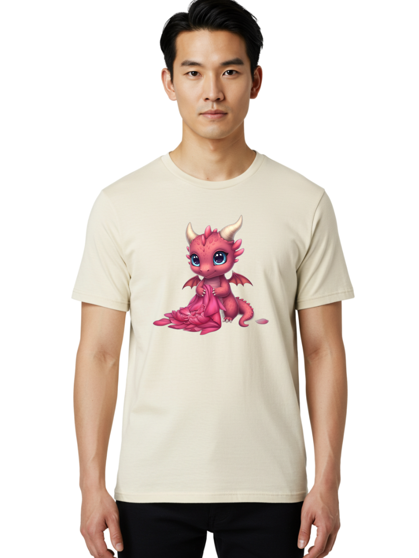 Cute-Pink-Dragon Men'S Graphic Tee, 100% Cotton, Comfortable Casual Summer Wear, Machine Washable, Vintage Camera, Old Camera, Antique Camera, Black Camera, Classic Photography, Photography Equipment, Nostalgic Device, Film Camera, Camera Art Baj433