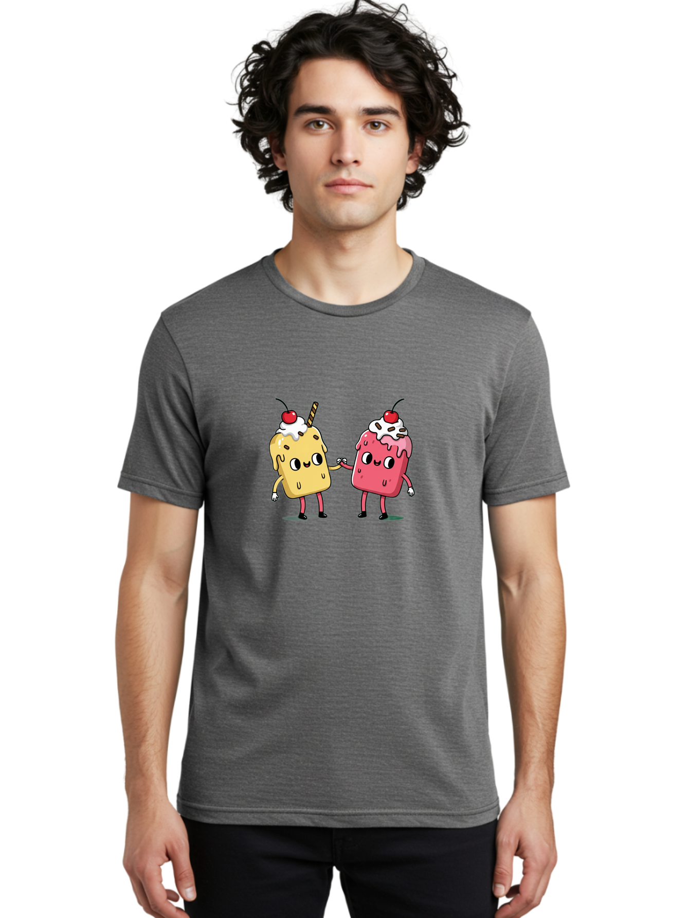 Dessert-Couple Men'S Graphic Tee, 100% Cotton, Comfortable Casual Summer Wear, Machine Washable, Vintage Camera, Old Camera, Antique Camera, Black Camera, Classic Photography, Photography Equipment, Nostalgic Device, Film Camera, Camera Art Baj435