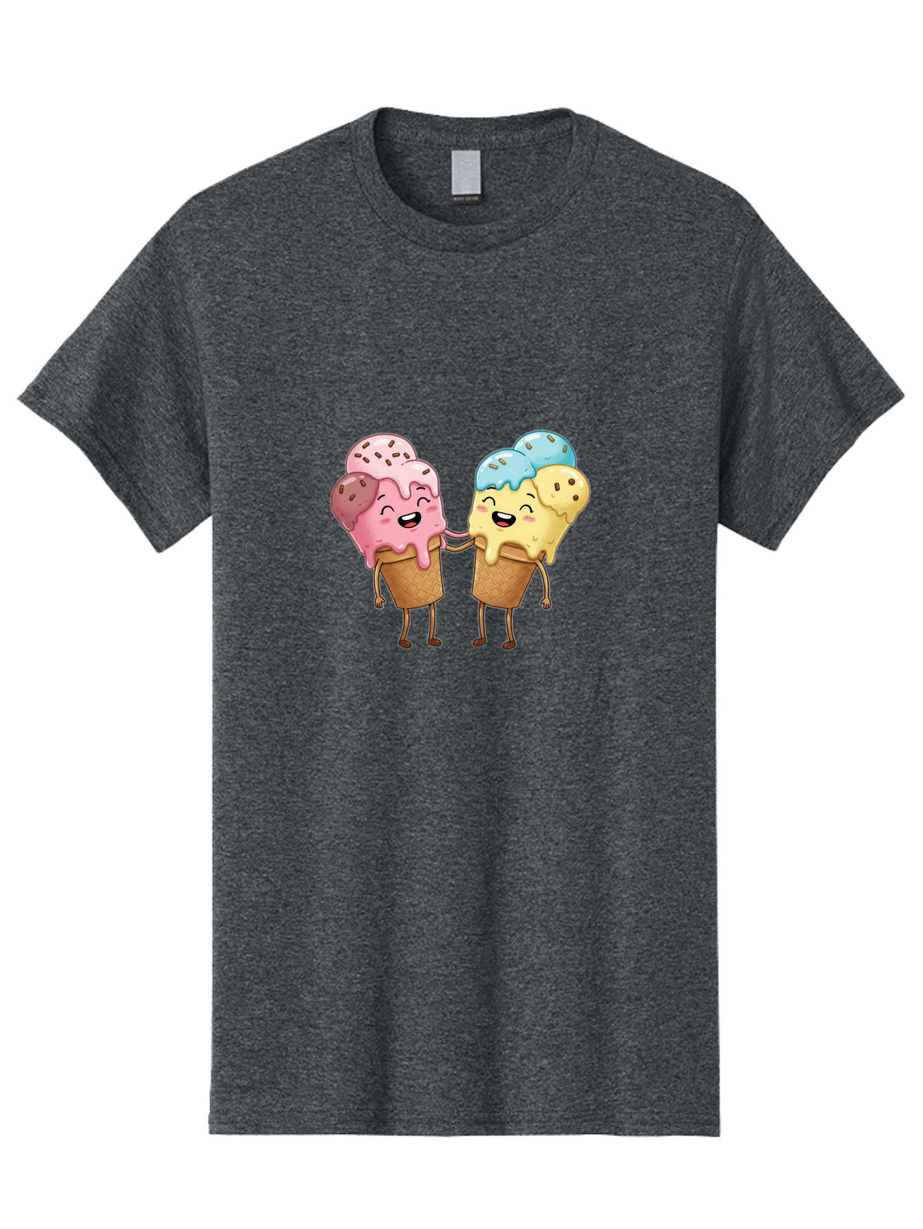 Double-Icecream Men'S Graphic Tee, 100% Cotton, Comfortable Casual Summer Wear, Machine Washable, Vintage Camera, Old Camera, Antique Camera, Black Camera, Classic Photography, Photography Equipment, Nostalgic Device, Film Camera, Camera Art Baj437