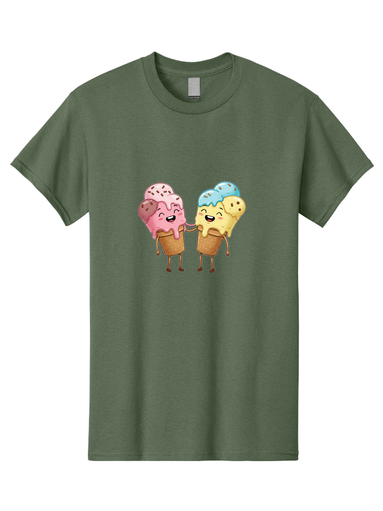 Double-Icecream Men'S Graphic Tee, 100% Cotton, Comfortable Casual Summer Wear, Machine Washable, Vintage Camera, Old Camera, Antique Camera, Black Camera, Classic Photography, Photography Equipment, Nostalgic Device, Film Camera, Camera Art Baj437
