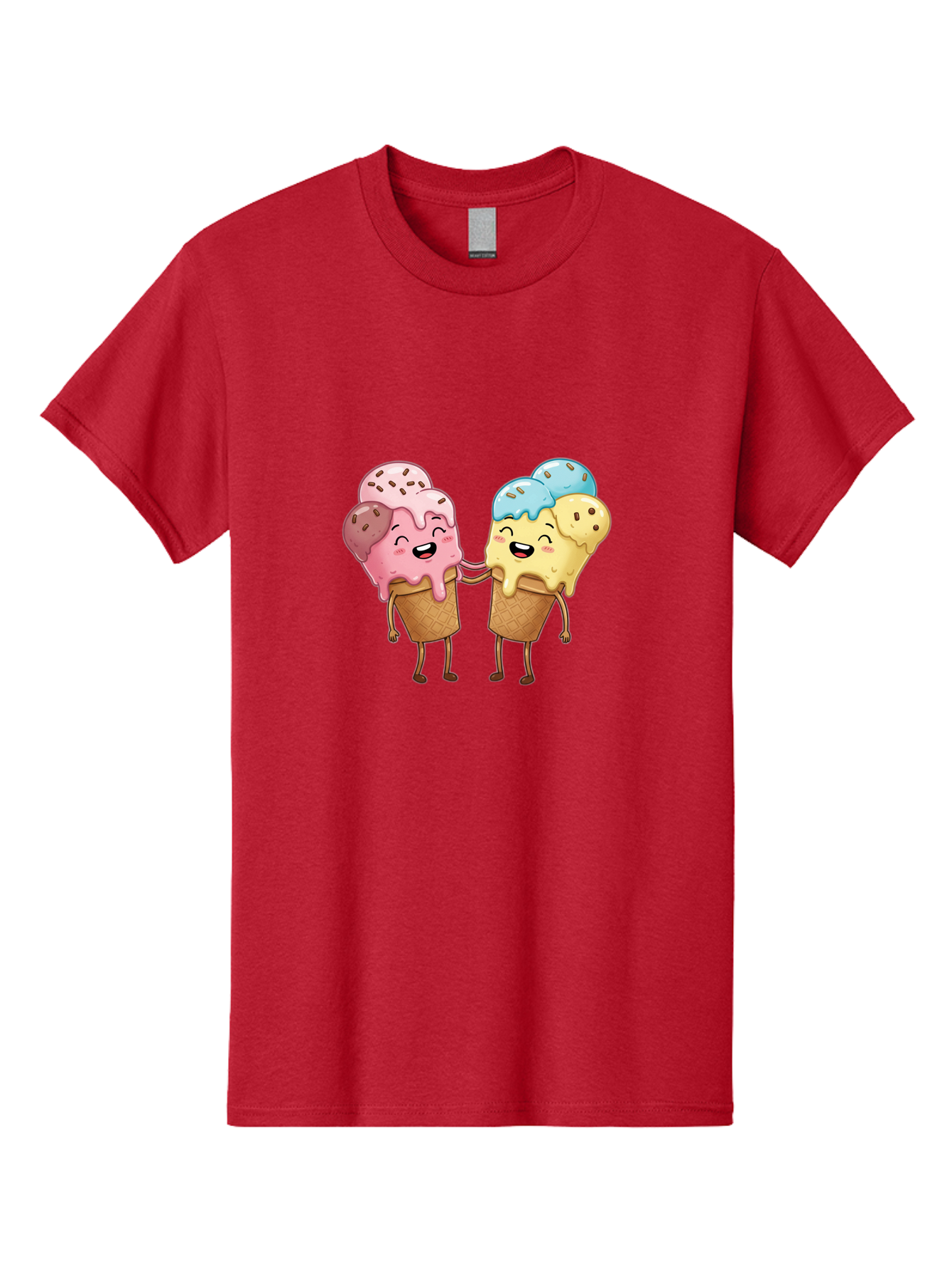 Double-Icecream Men'S Graphic Tee, 100% Cotton, Comfortable Casual Summer Wear, Machine Washable, Vintage Camera, Old Camera, Antique Camera, Black Camera, Classic Photography, Photography Equipment, Nostalgic Device, Film Camera, Camera Art Baj437