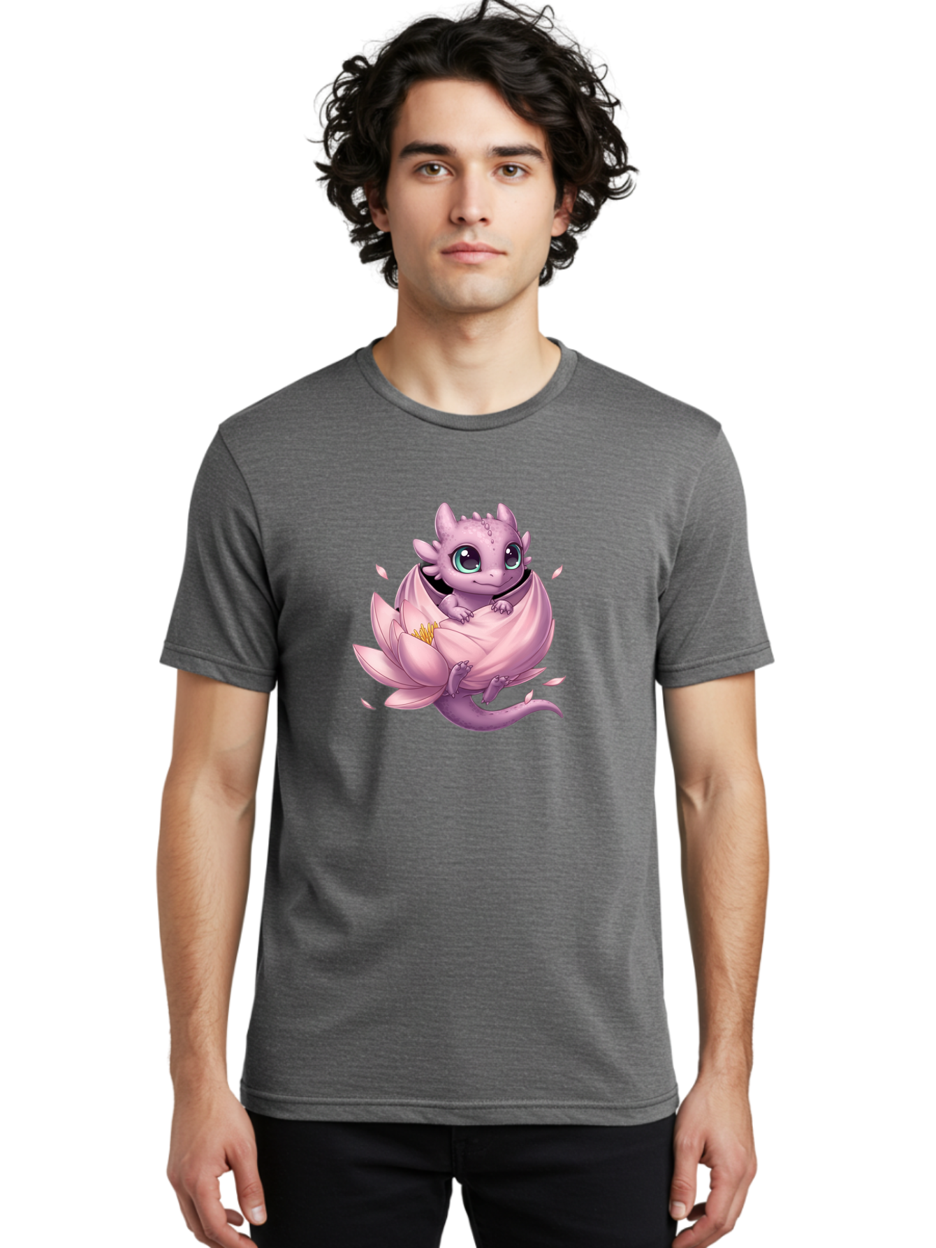 Dragon-In-Lotus Men'S Graphic Tee, 100% Cotton, Comfortable Casual Summer Wear, Machine Washable, Vintage Camera, Old Camera, Antique Camera, Black Camera, Classic Photography, Photography Equipment, Nostalgic Device, Film Camera, Camera Art Baj440