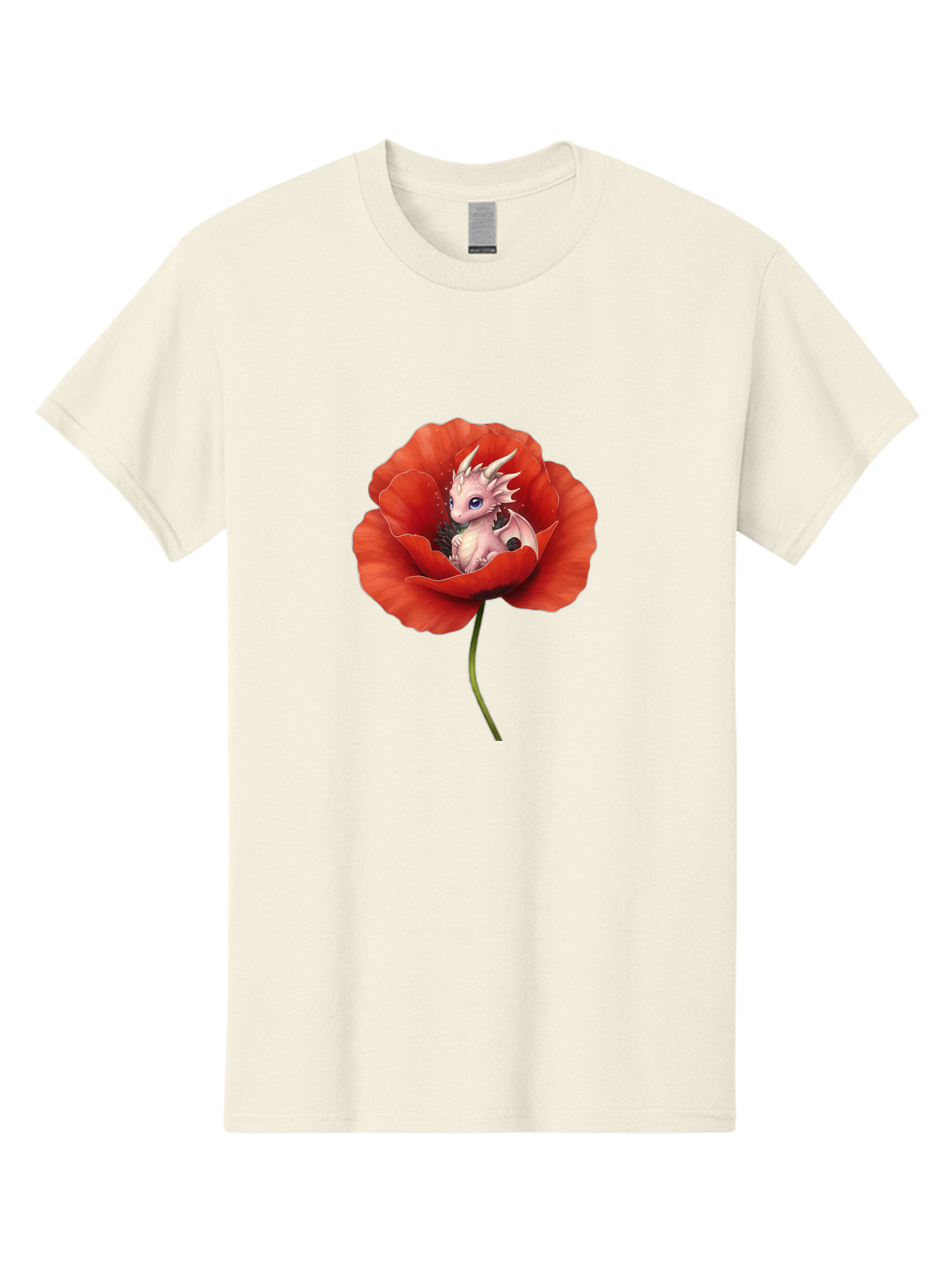 Dragon-In-Poppy-1 Men'S Graphic Tee, 100% Cotton, Comfortable Casual Summer Wear, Machine Washable, Vintage Camera, Old Camera, Antique Camera, Black Camera, Classic Photography, Photography Equipment, Nostalgic Device, Film Camera, Camera Art Baj441