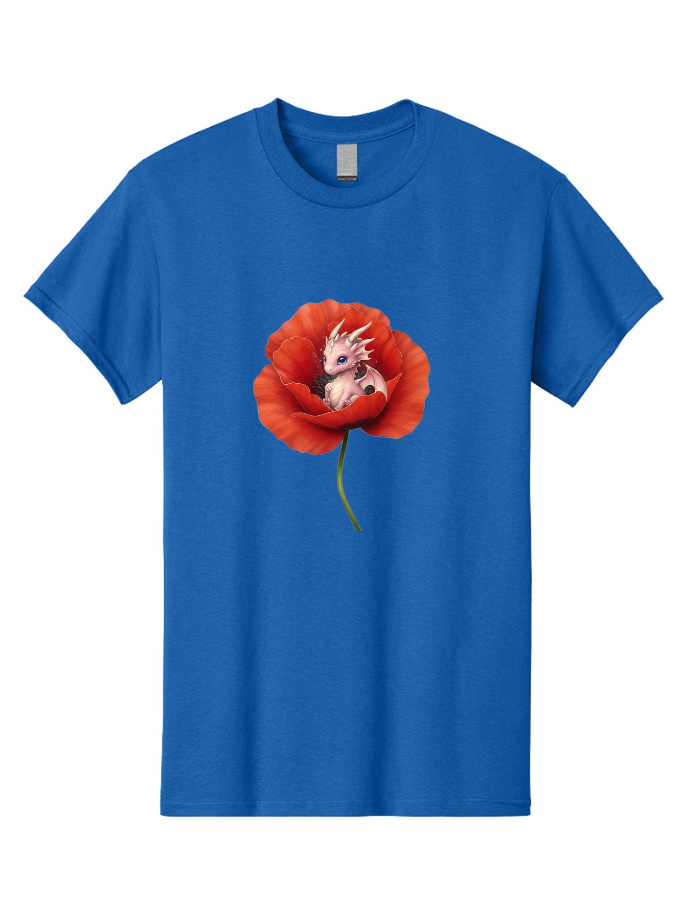 Dragon-In-Poppy-1 Men'S Graphic Tee, 100% Cotton, Comfortable Casual Summer Wear, Machine Washable, Vintage Camera, Old Camera, Antique Camera, Black Camera, Classic Photography, Photography Equipment, Nostalgic Device, Film Camera, Camera Art Baj441