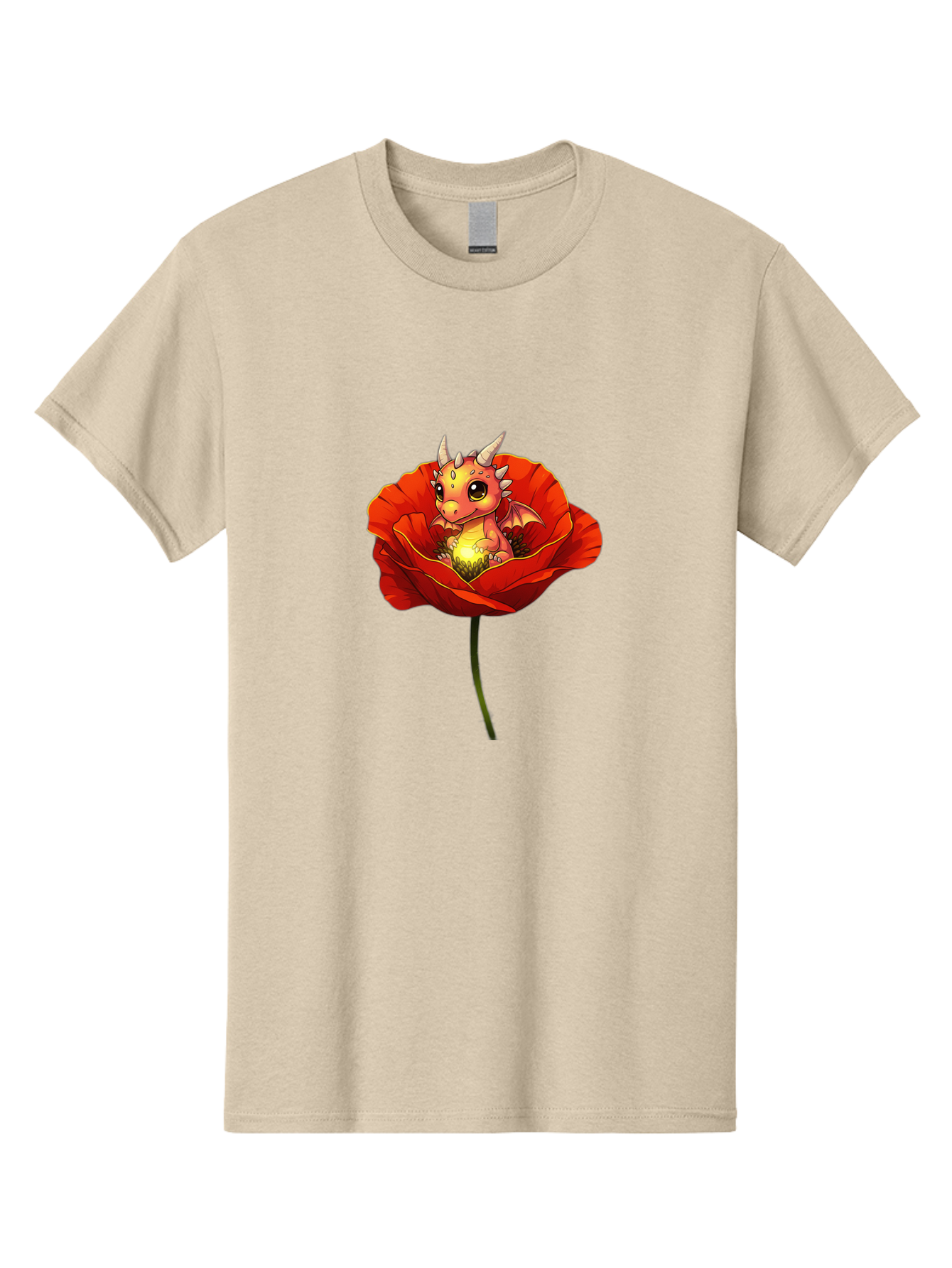 Dragon-In-Poppy-2 Men'S Graphic Tee, 100% Cotton, Comfortable Casual Summer Wear, Machine Washable, Vintage Camera, Old Camera, Antique Camera, Black Camera, Classic Photography, Photography Equipment, Nostalgic Device, Film Camera, Camera Art Baj442