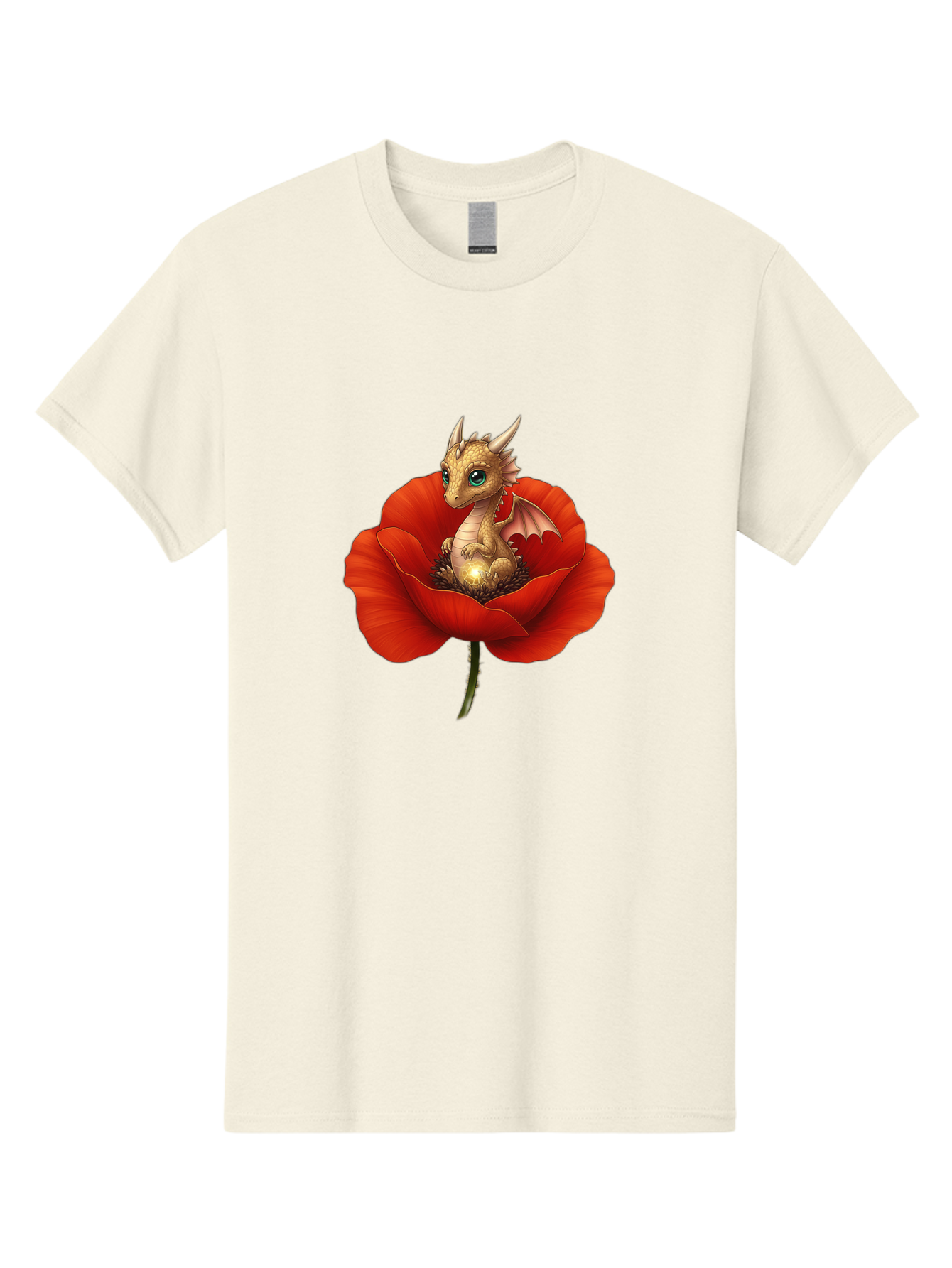 Dragon-In-Poppy-3 Men'S Graphic Tee, 100% Cotton, Comfortable Casual Summer Wear, Machine Washable, Vintage Camera, Old Camera, Antique Camera, Black Camera, Classic Photography, Photography Equipment, Nostalgic Device, Film Camera, Camera Art Baj443
