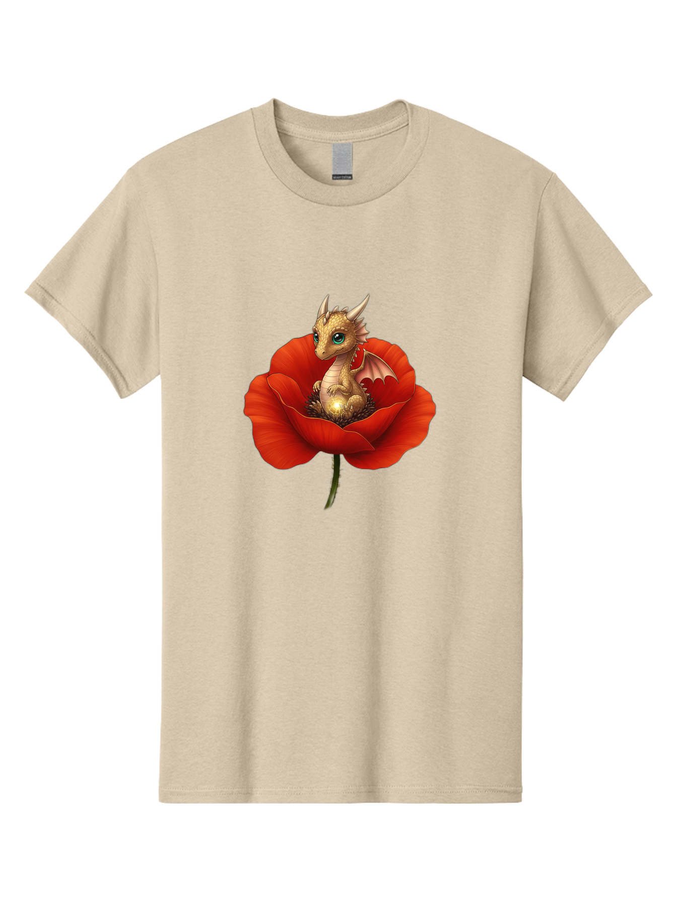 Dragon-In-Poppy-3 Men'S Graphic Tee, 100% Cotton, Comfortable Casual Summer Wear, Machine Washable, Vintage Camera, Old Camera, Antique Camera, Black Camera, Classic Photography, Photography Equipment, Nostalgic Device, Film Camera, Camera Art Baj443
