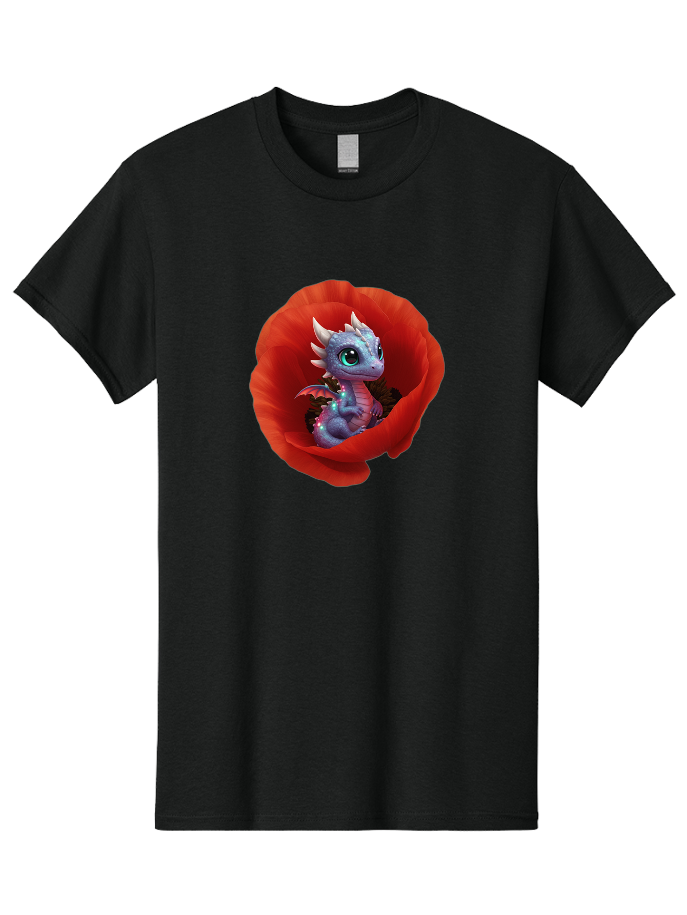 Dragon-In-Red-Flower Men'S Graphic Tee, 100% Cotton, Comfortable Casual Summer Wear, Machine Washable, Vintage Camera, Old Camera, Antique Camera, Black Camera, Classic Photography, Photography Equipment, Nostalgic Device, Film Camera, Baj445