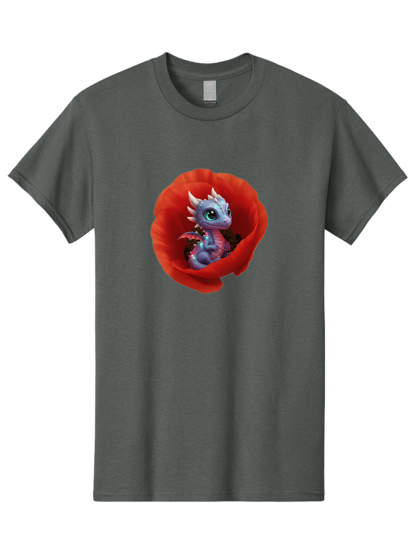 Dragon-In-Red-Flower Men'S Graphic Tee, 100% Cotton, Comfortable Casual Summer Wear, Machine Washable, Vintage Camera, Old Camera, Antique Camera, Black Camera, Classic Photography, Photography Equipment, Nostalgic Device, Film Camera, Baj445