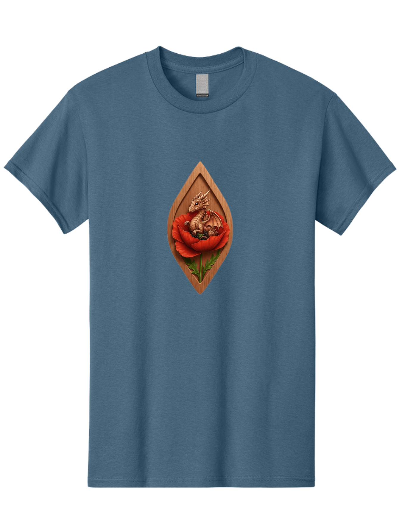 Dragon-In-Red-Poppy Men'S Graphic Tee, 100% Cotton, Comfortable Casual Summer Wear, Machine Washable, Vintage Camera, Old Camera, Antique Camera, Black Camera, Classic Photography, Photography Equipment, Nostalgic Device, Film Camera, Baj446