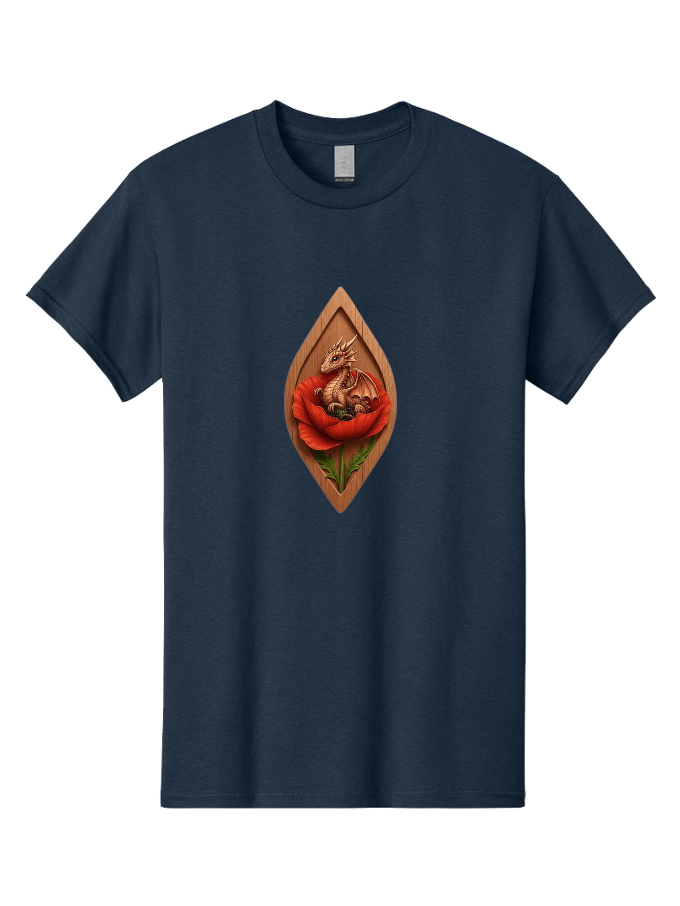 Dragon-In-Red-Poppy Men'S Graphic Tee, 100% Cotton, Comfortable Casual Summer Wear, Machine Washable, Vintage Camera, Old Camera, Antique Camera, Black Camera, Classic Photography, Photography Equipment, Nostalgic Device, Film Camera, Baj446
