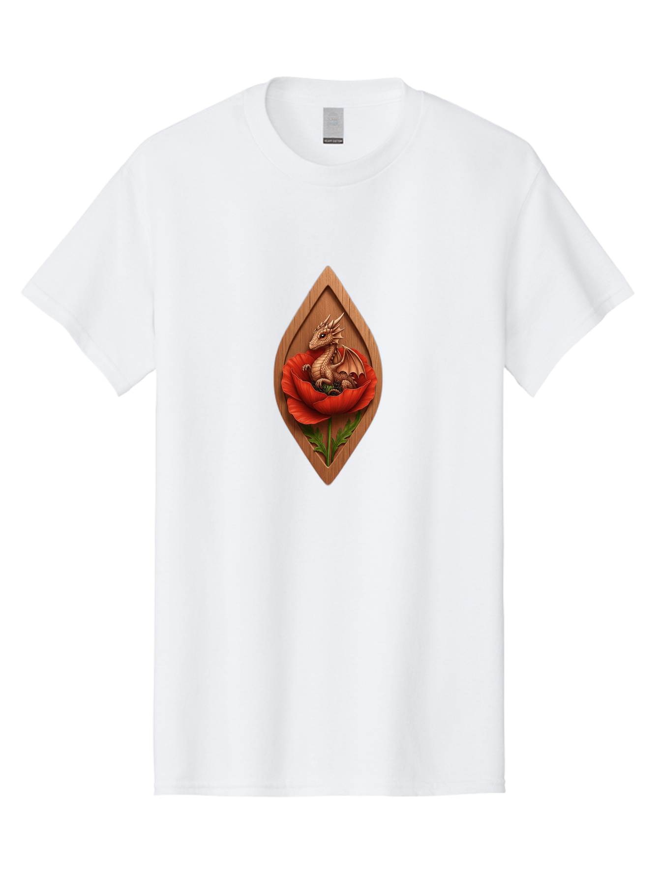 Dragon-In-Red-Poppy Men'S Graphic Tee, 100% Cotton, Comfortable Casual Summer Wear, Machine Washable, Vintage Camera, Old Camera, Antique Camera, Black Camera, Classic Photography, Photography Equipment, Nostalgic Device, Film Camera, Baj446
