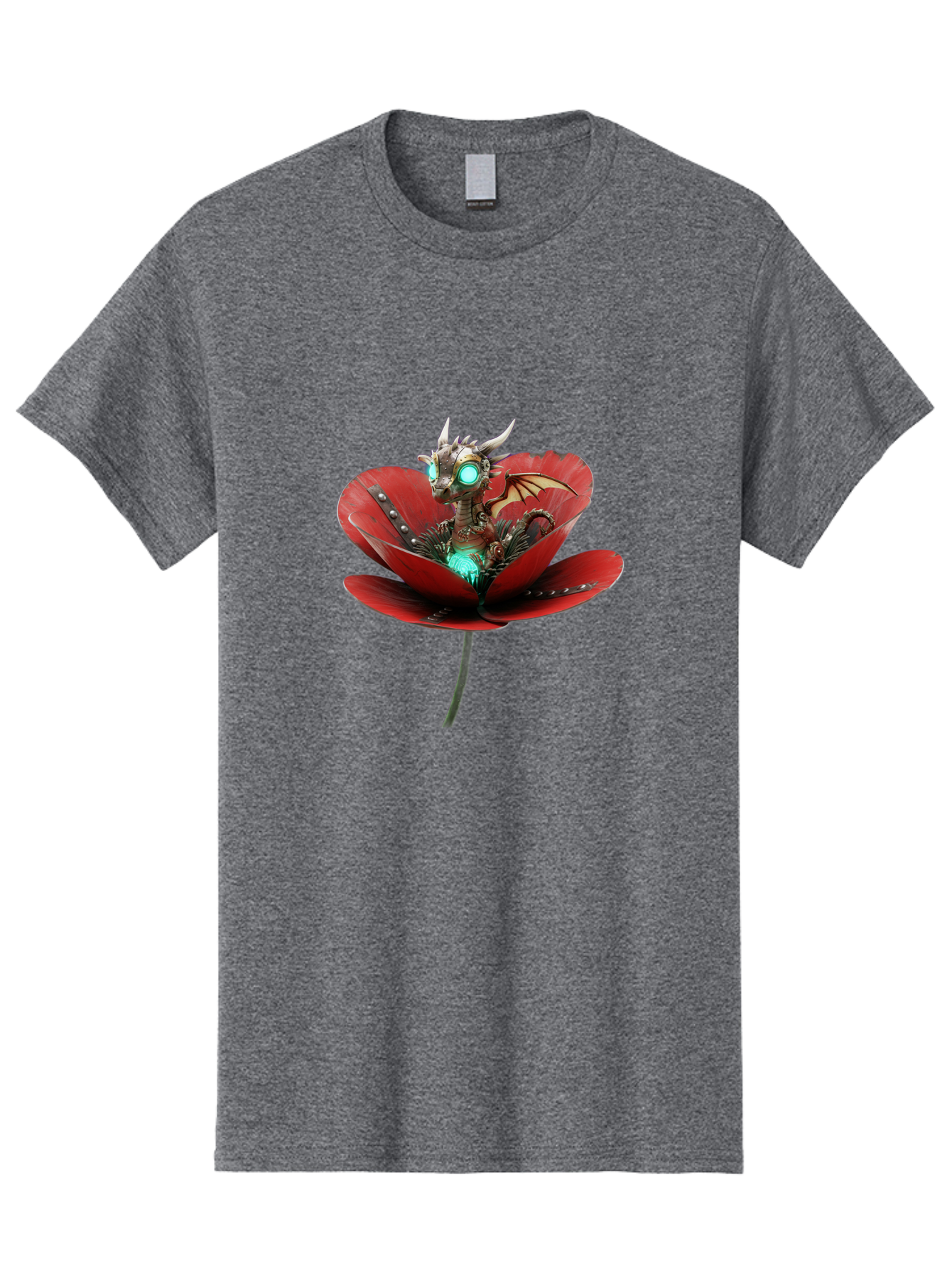 Dragon-In-Red-Tulip Men'S Graphic Tee, 100% Cotton, Comfortable Casual Summer Wear, Machine Washable, Vintage Camera, Old Camera, Antique Camera, Black Camera, Classic Photography, Photography Equipment, Nostalgic Device, Film Camera, Baj447