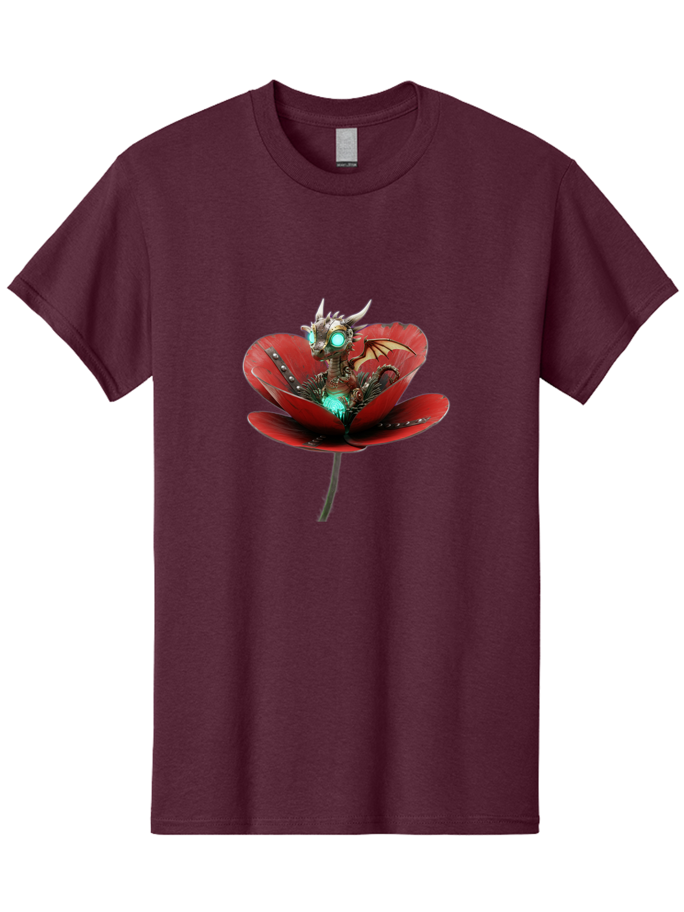 Dragon-In-Red-Tulip Men'S Graphic Tee, 100% Cotton, Comfortable Casual Summer Wear, Machine Washable, Vintage Camera, Old Camera, Antique Camera, Black Camera, Classic Photography, Photography Equipment, Nostalgic Device, Film Camera, Baj447