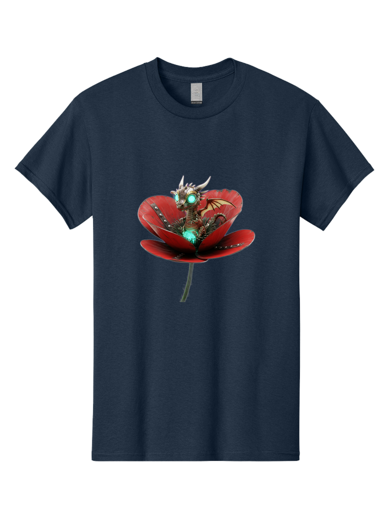 Dragon-In-Red-Tulip Men'S Graphic Tee, 100% Cotton, Comfortable Casual Summer Wear, Machine Washable, Vintage Camera, Old Camera, Antique Camera, Black Camera, Classic Photography, Photography Equipment, Nostalgic Device, Film Camera, Baj447