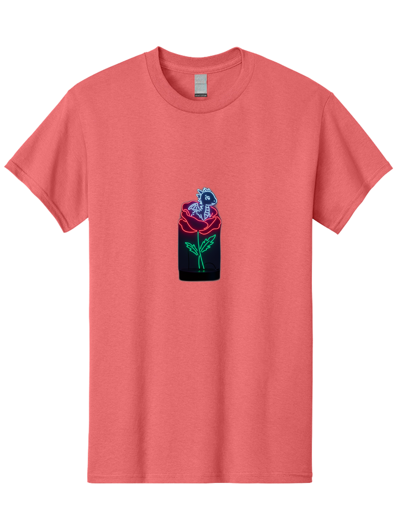 Dragon-In-Rose-3 Men'S Graphic Tee, 100% Cotton, Comfortable Casual Summer Wear, Machine Washable, Vintage Camera, Old Camera, Antique Camera, Black Camera, Classic Photography, Photography Equipment, Nostalgic Device, Film Camera, Camera Art Baj450