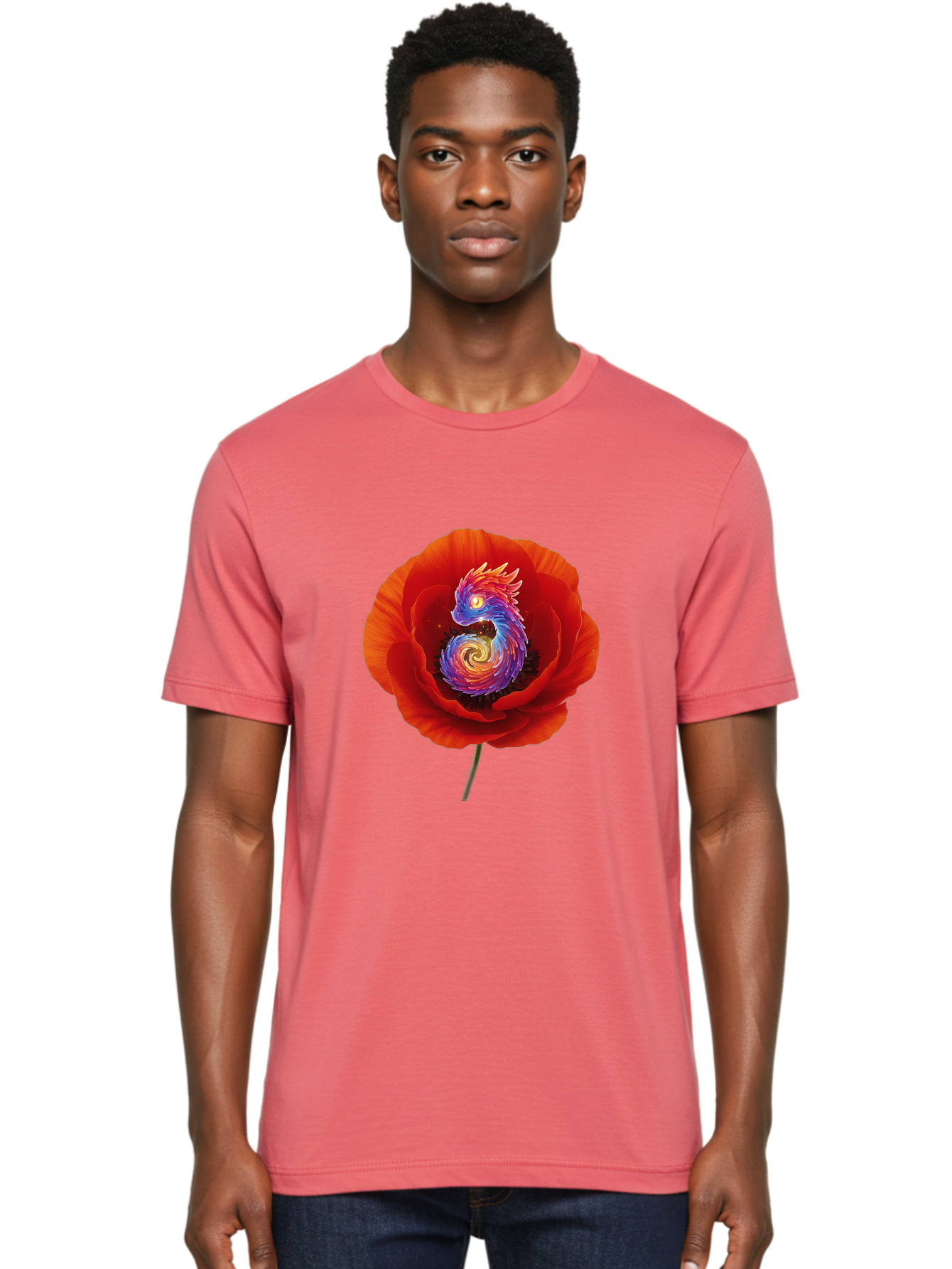 Dragon-In-Rose Men'S Graphic Tee, 100% Cotton, Comfortable Casual Summer Wear, Machine Washable, Vintage Camera, Old Camera, Antique Camera, Black Camera, Classic Photography, Photography Equipment, Nostalgic Device, Film Camera, Camera Art Baj451