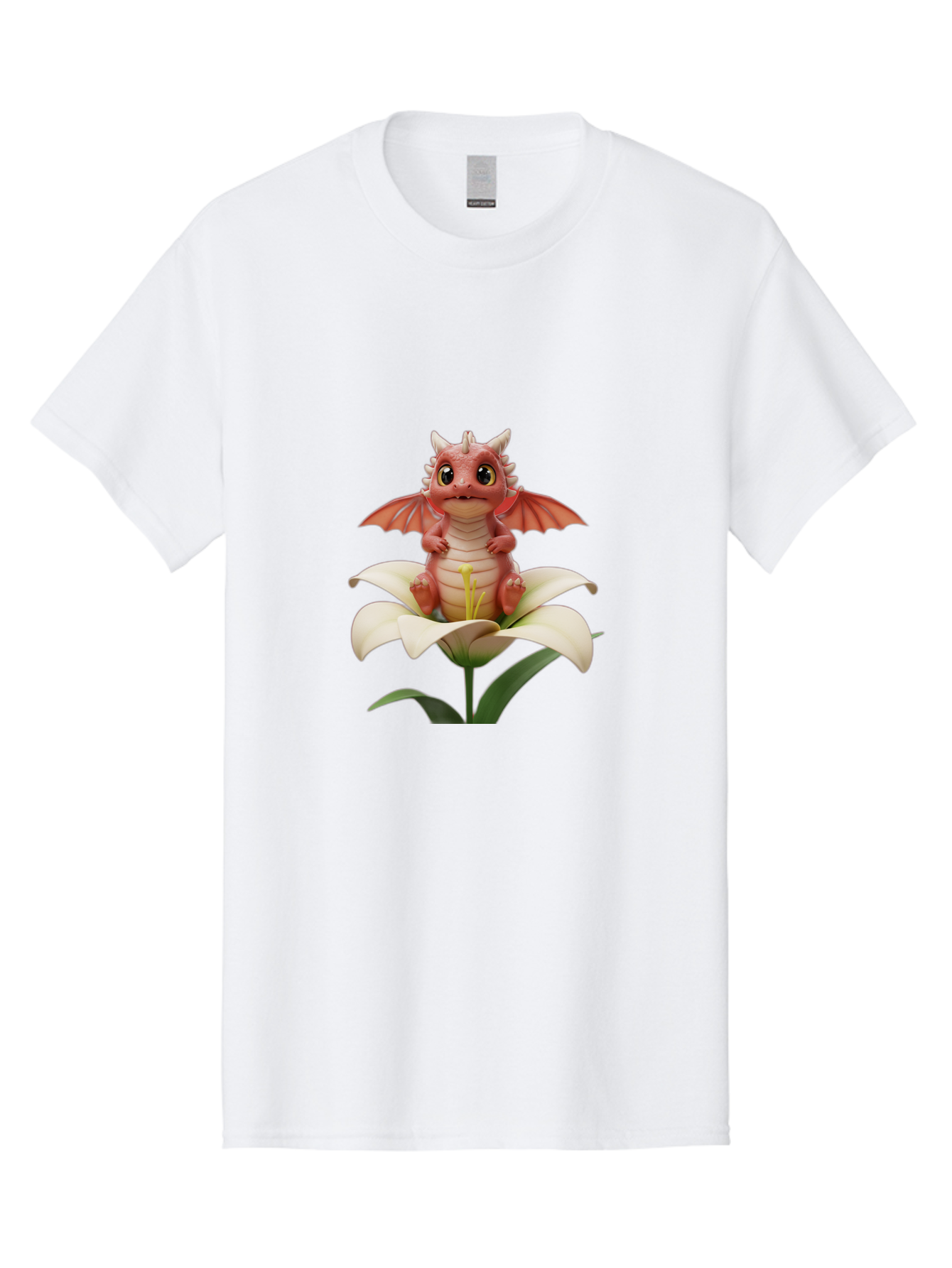Dragon-On-Flower-1 Men'S Graphic Tee, 100% Cotton, Comfortable Casual Summer Wear, Machine Washable, Vintage Camera, Old Camera, Antique Camera, Black Camera, Classic Photography, Photography Equipment, Nostalgic Device, Film Camera, Baj453