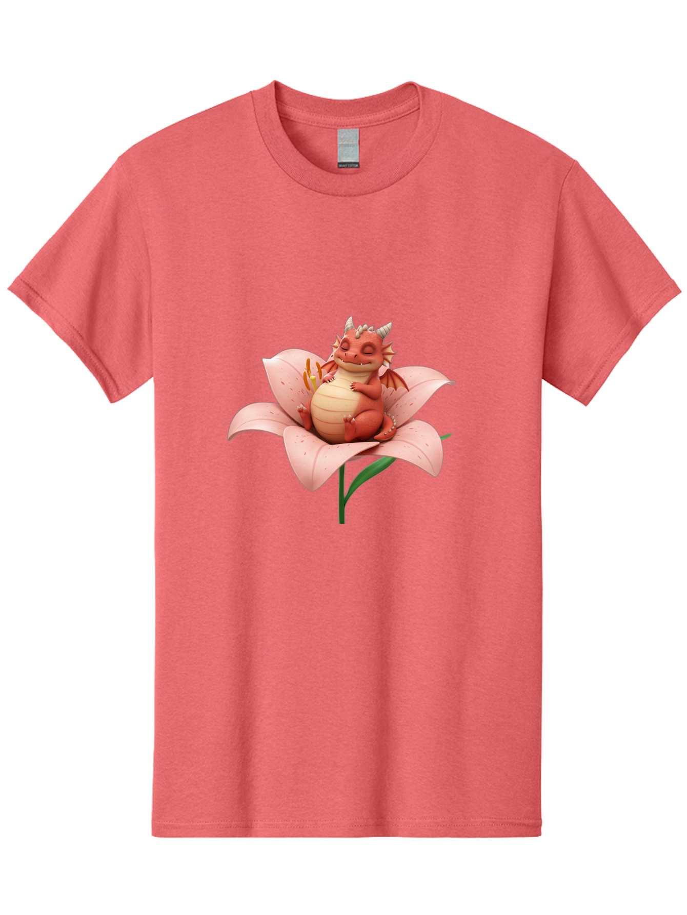 Dragon-On-Flower-2 Men'S Graphic Tee, 100% Cotton, Comfortable Casual Summer Wear, Machine Washable, Vintage Camera, Old Camera, Antique Camera, Black Camera, Classic Photography, Photography Equipment, Nostalgic Device, Film Camera, Baj454