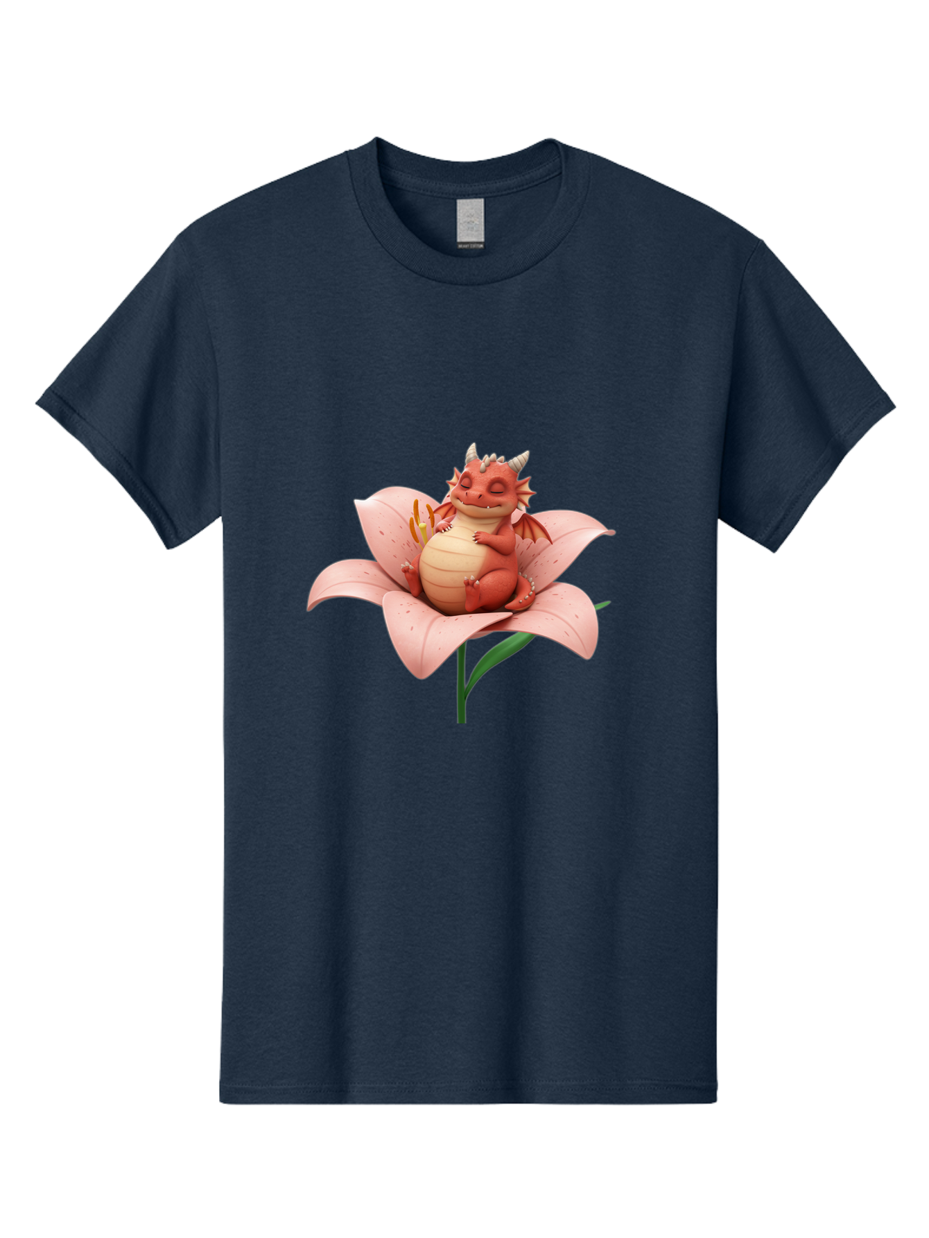 Dragon-On-Flower-2 Men'S Graphic Tee, 100% Cotton, Comfortable Casual Summer Wear, Machine Washable, Vintage Camera, Old Camera, Antique Camera, Black Camera, Classic Photography, Photography Equipment, Nostalgic Device, Film Camera, Baj454