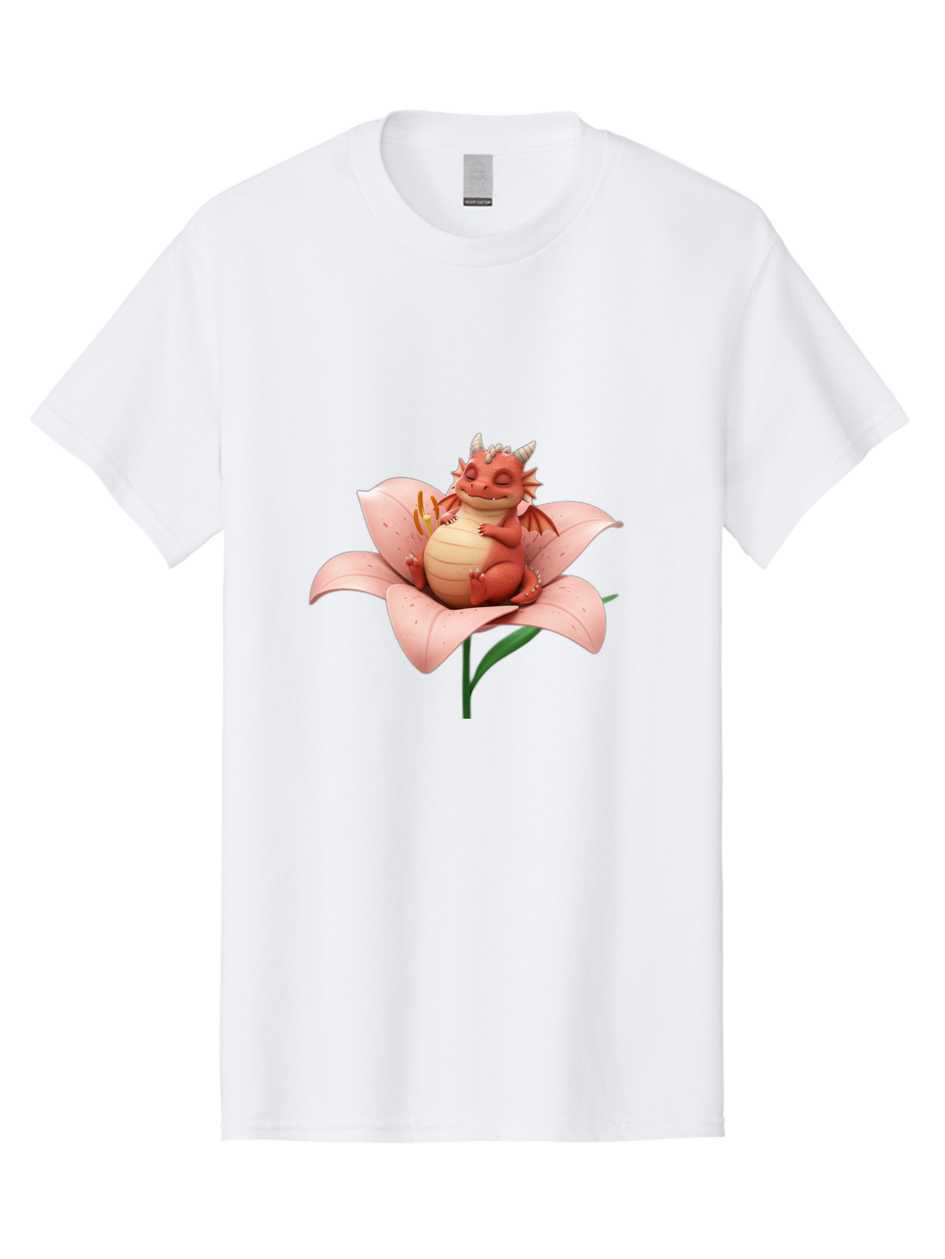 Dragon-On-Flower-2 Men'S Graphic Tee, 100% Cotton, Comfortable Casual Summer Wear, Machine Washable, Vintage Camera, Old Camera, Antique Camera, Black Camera, Classic Photography, Photography Equipment, Nostalgic Device, Film Camera, Baj454