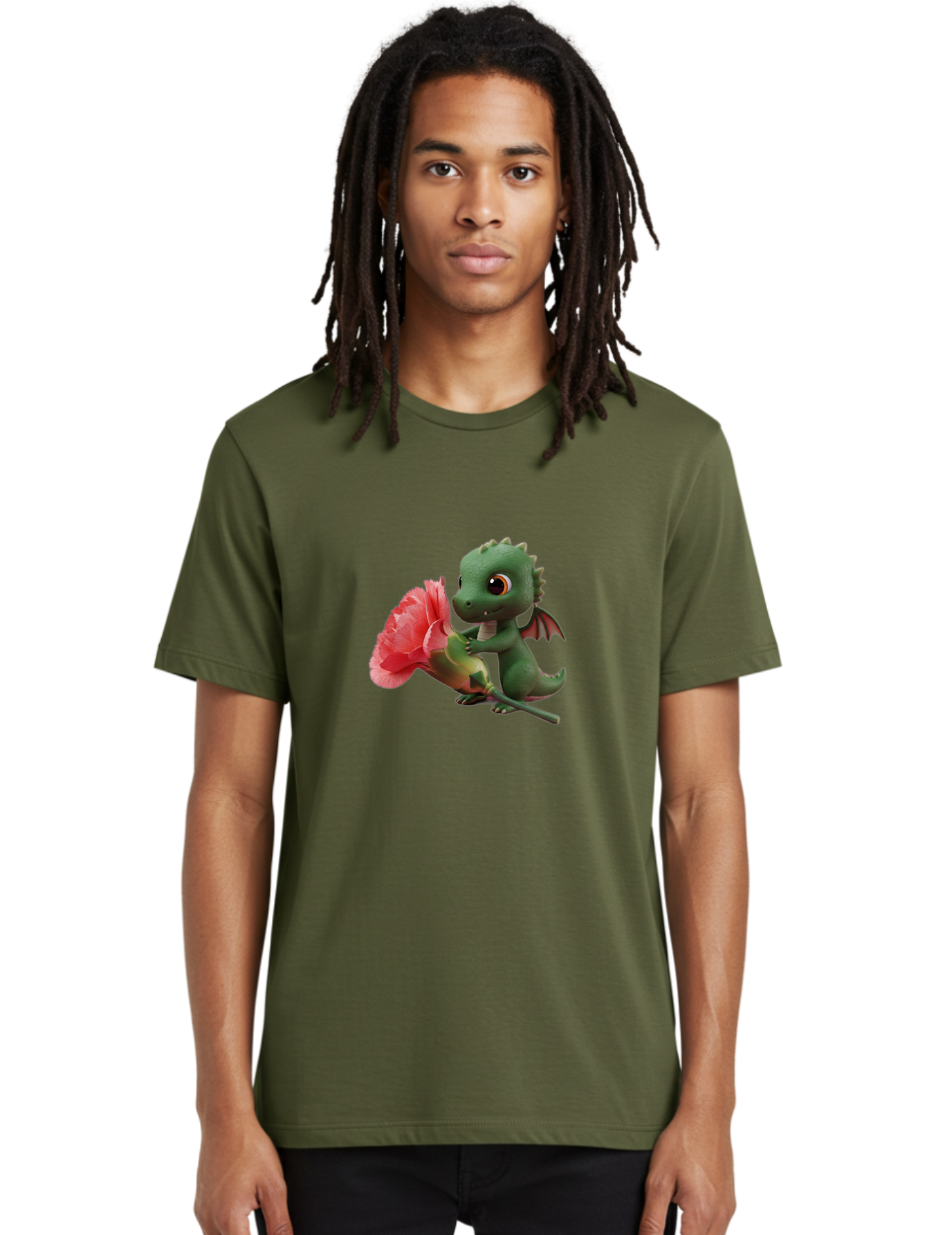 Dragon-With-Flower Men'S Graphic Tee, 100% Cotton, Comfortable Casual Summer Wear, Machine Washable, Vintage Camera, Old Camera, Antique Camera, Black Camera, Classic Photography, Photography Equipment, Nostalgic Device, Film Camera, Baj457