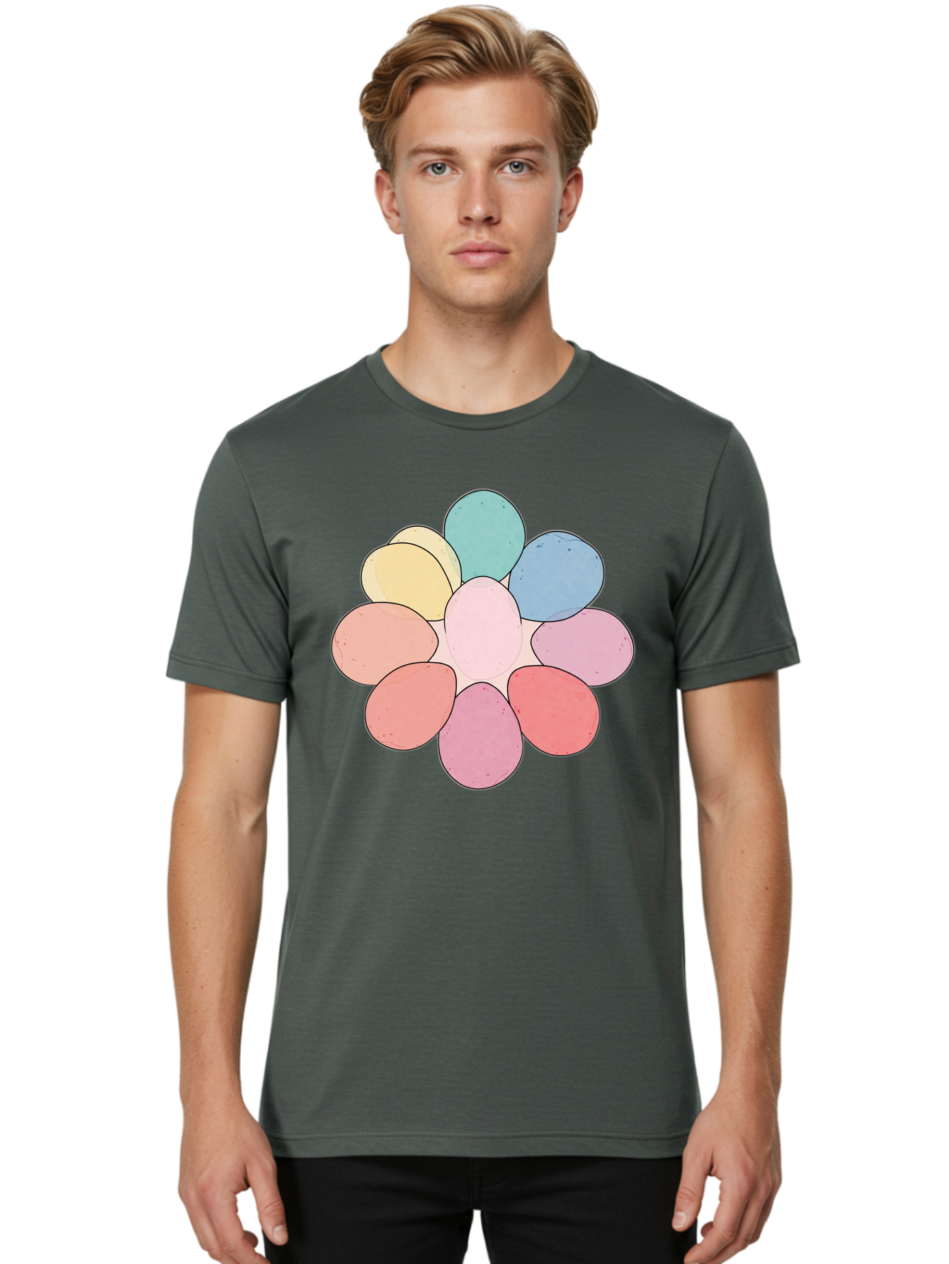 Easter-Eggs Men'S Graphic Tee, 100% Cotton, Comfortable Casual Summer Wear, Machine Washable, Vintage Camera, Old Camera, Antique Camera, Black Camera, Classic Photography, Photography Equipment, Nostalgic Device, Film Camera, Camera Art Baj462