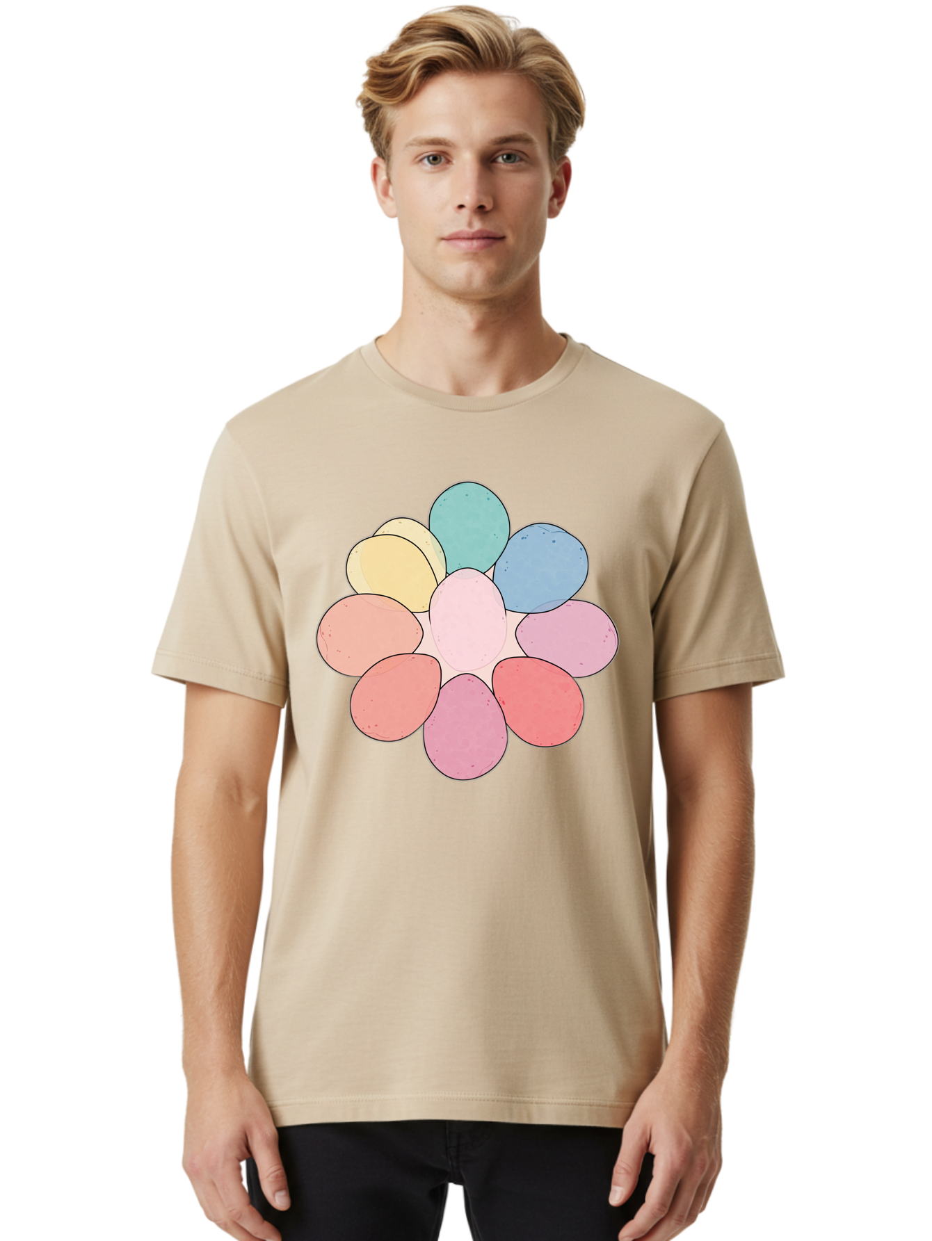 Easter-Eggs Men'S Graphic Tee, 100% Cotton, Comfortable Casual Summer Wear, Machine Washable, Vintage Camera, Old Camera, Antique Camera, Black Camera, Classic Photography, Photography Equipment, Nostalgic Device, Film Camera, Camera Art Baj462