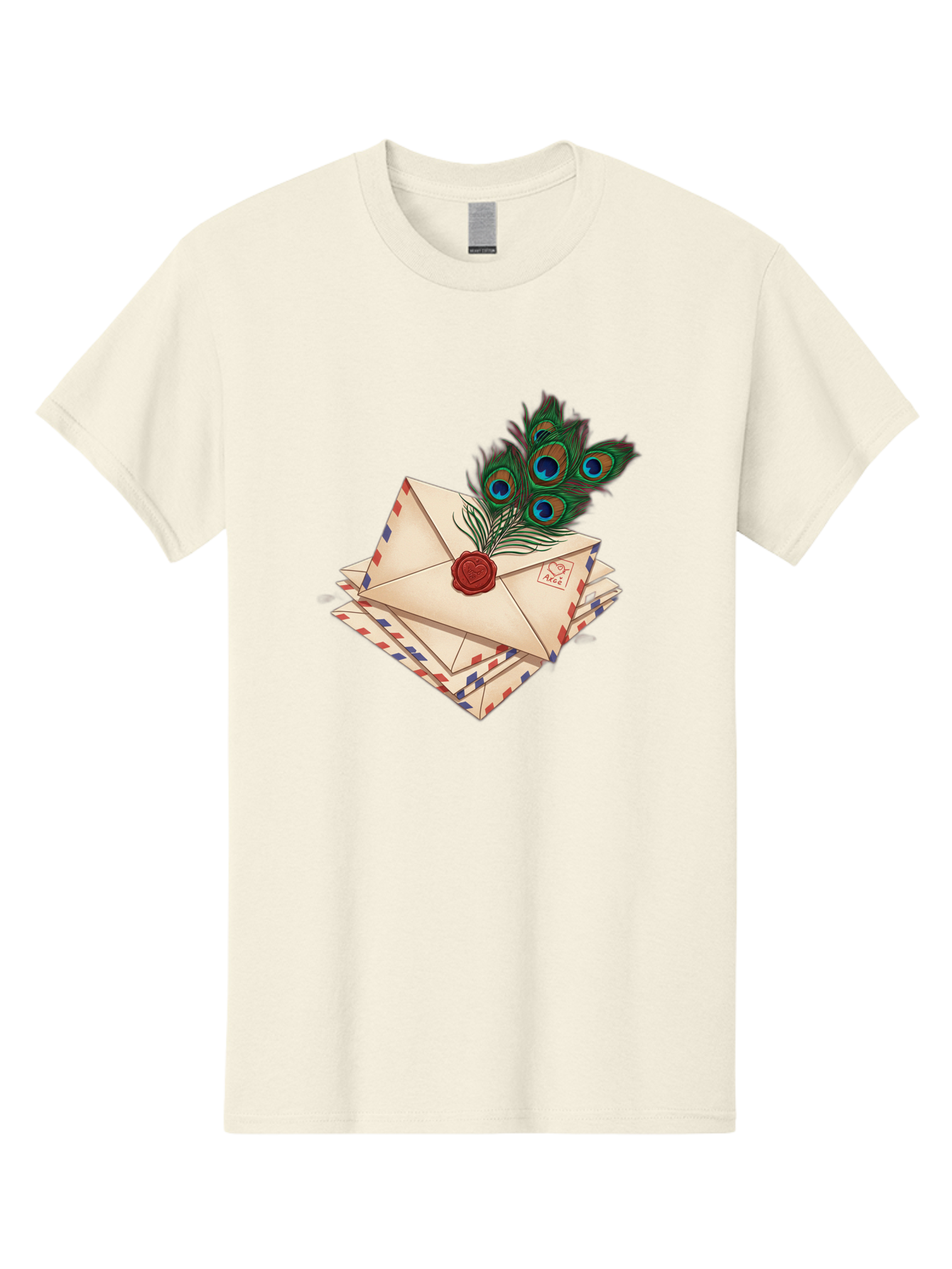 Envelope-With-Peacock-Feather Men'S Graphic Tee, 100% Cotton, Comfortable Casual Summer Wear, Machine Washable, Vintage Camera, Old Camera, Antique Camera, Black Camera, Classic Photography, Photography Equipment, Nostalgic Device, Baj464